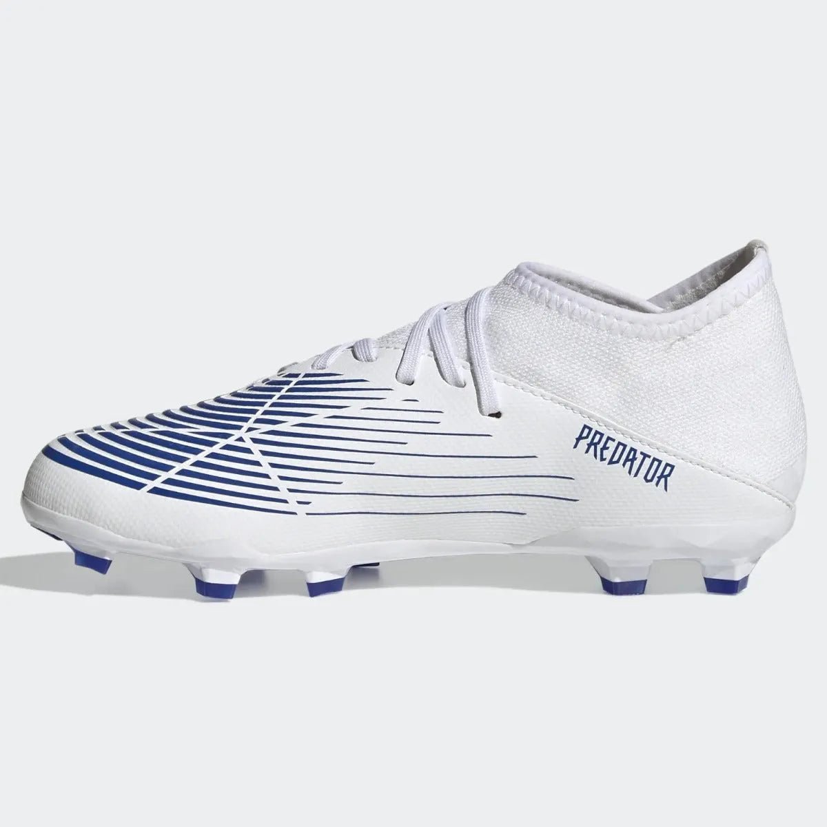 adidas Junior Predator Edge .3 FG - White-Hi Res Blue