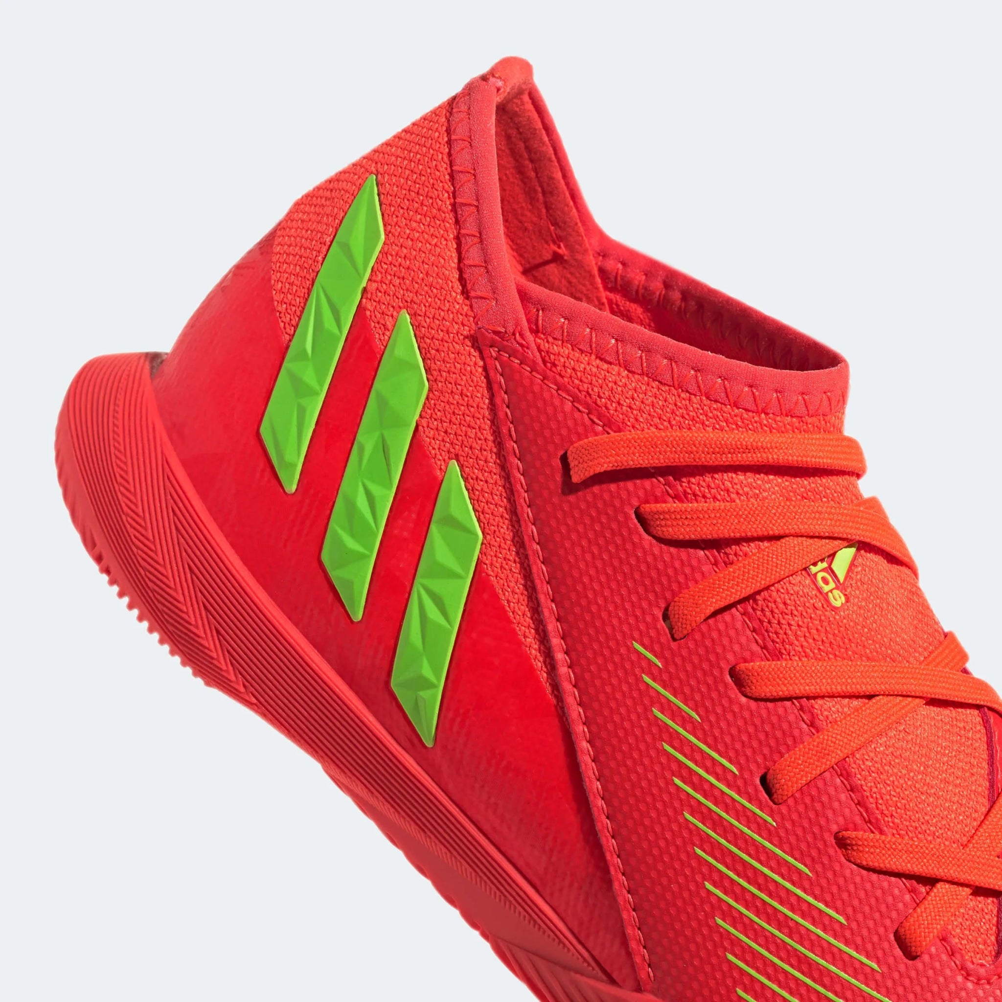 adidas Junior Predator Edge .3 Indoor - Solar Red-Solar Green