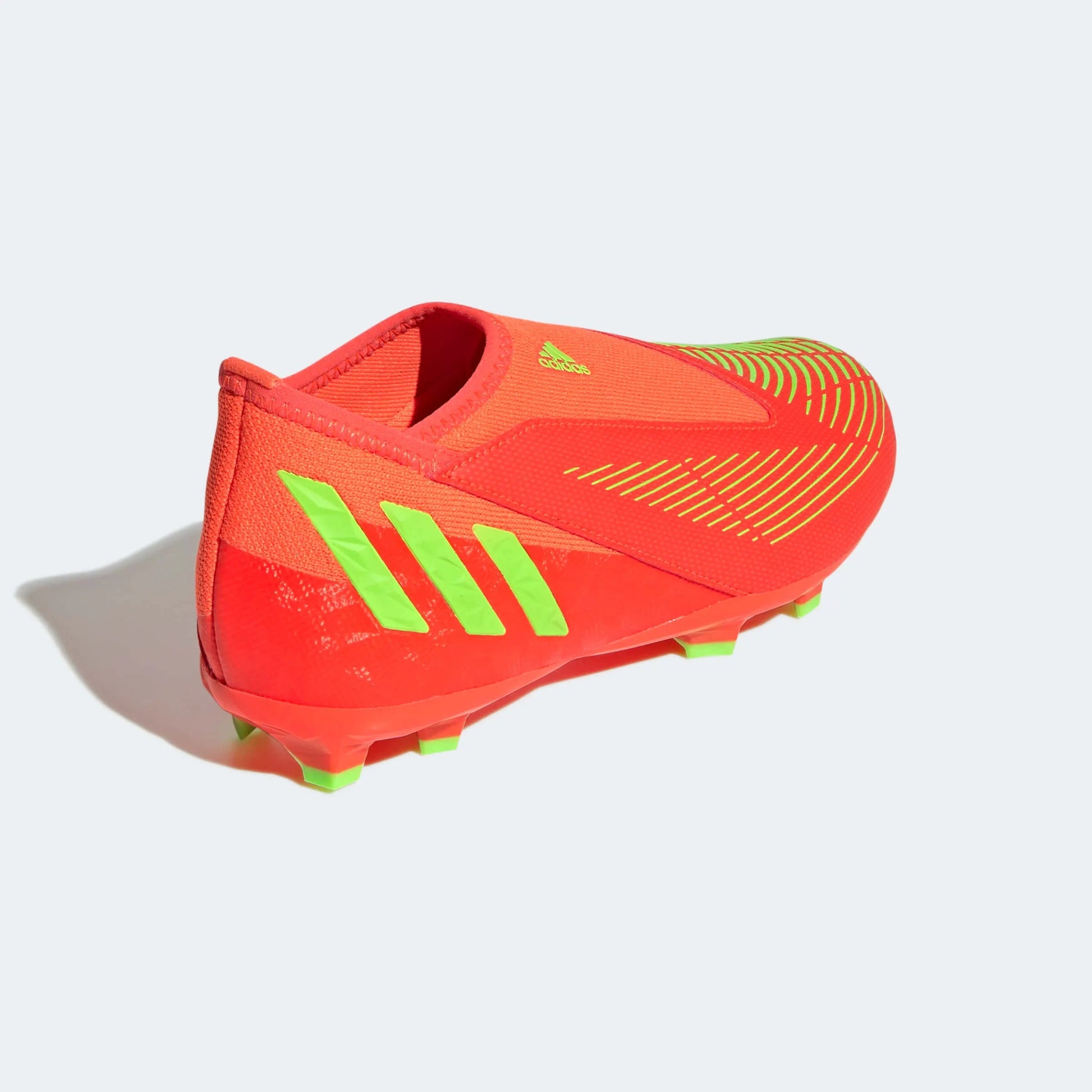 adidas JR Predator Edge .3 Laceless FG - Solar Red-Solar Green (DIagonal 2)