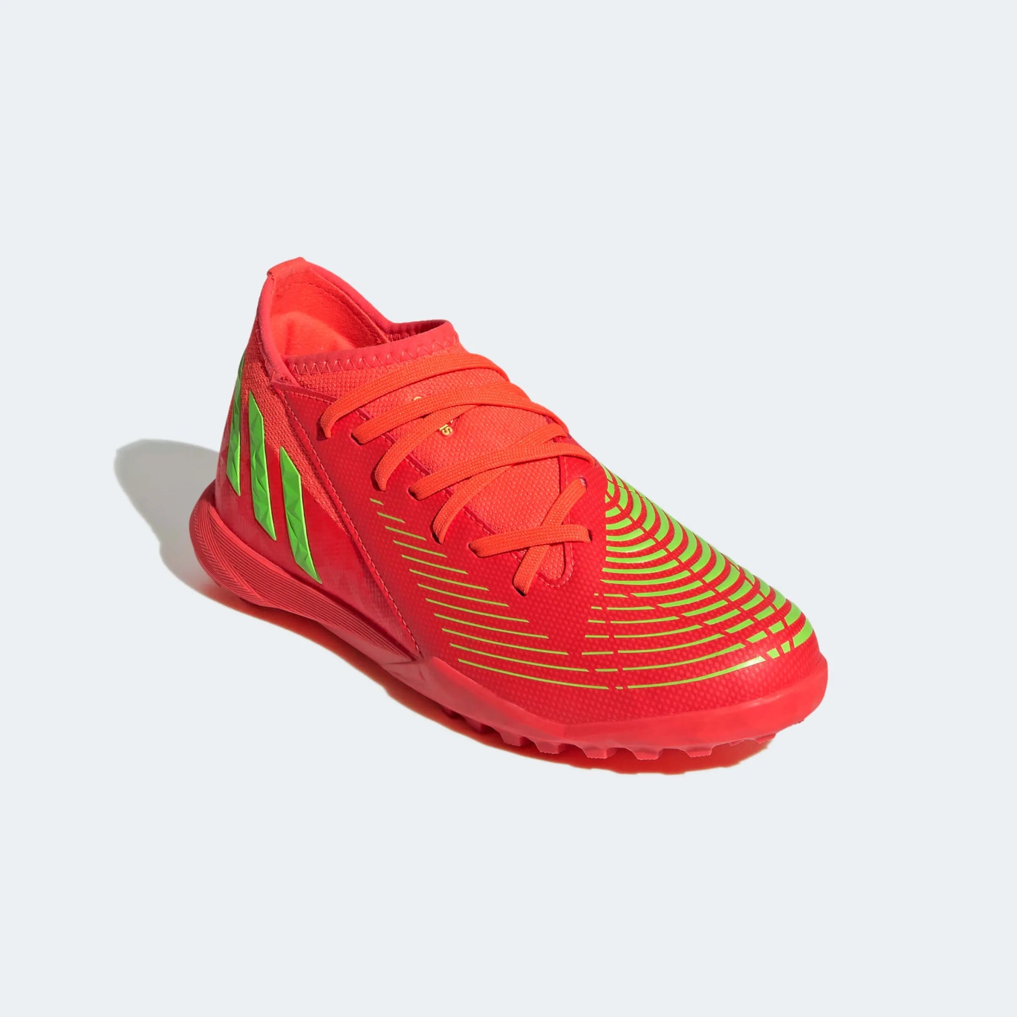 adidas Junior Predator Edge .3 Turf - Solar Red-Solar Green