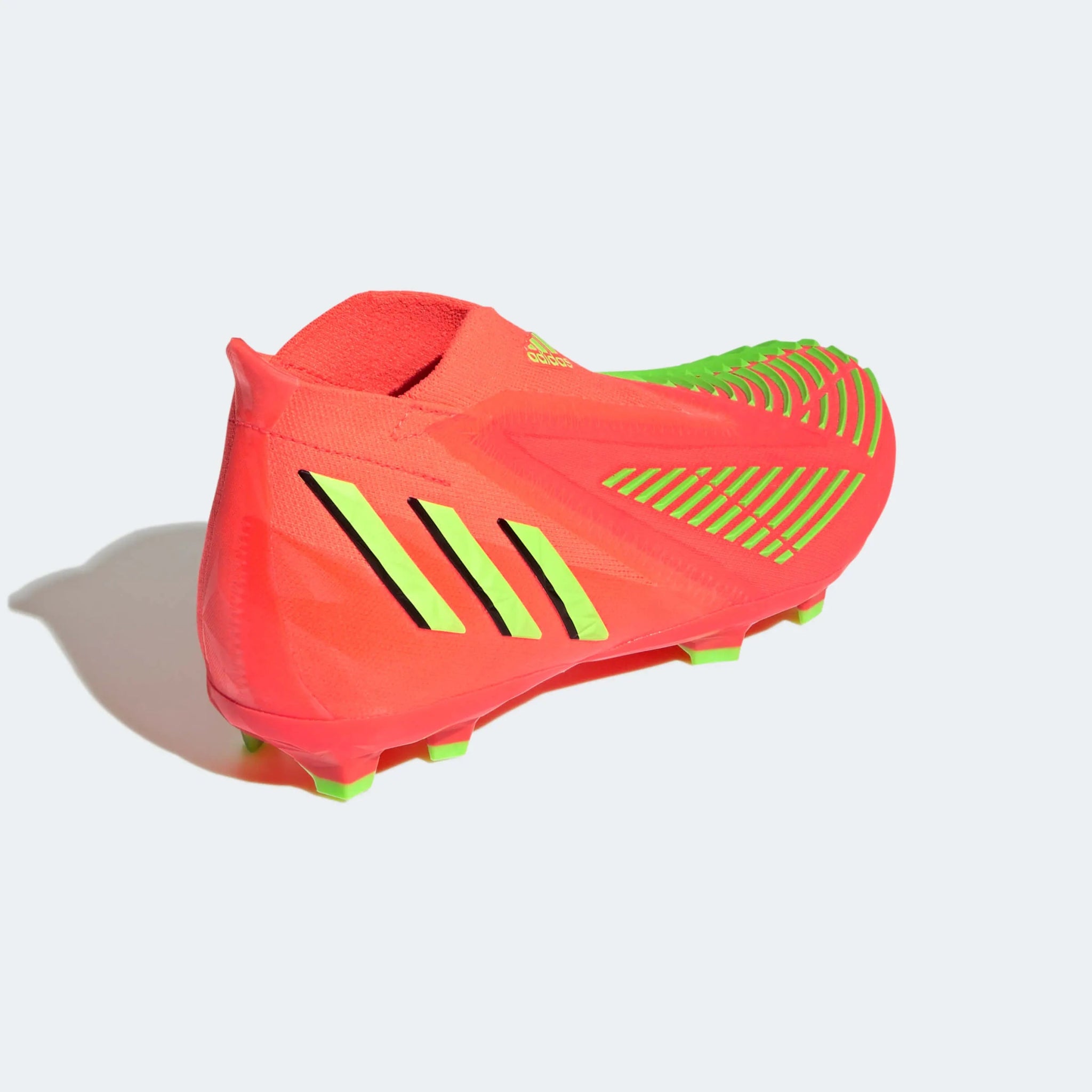 adidas Junior Predator Edge + FG - Solar Red-Solar Green