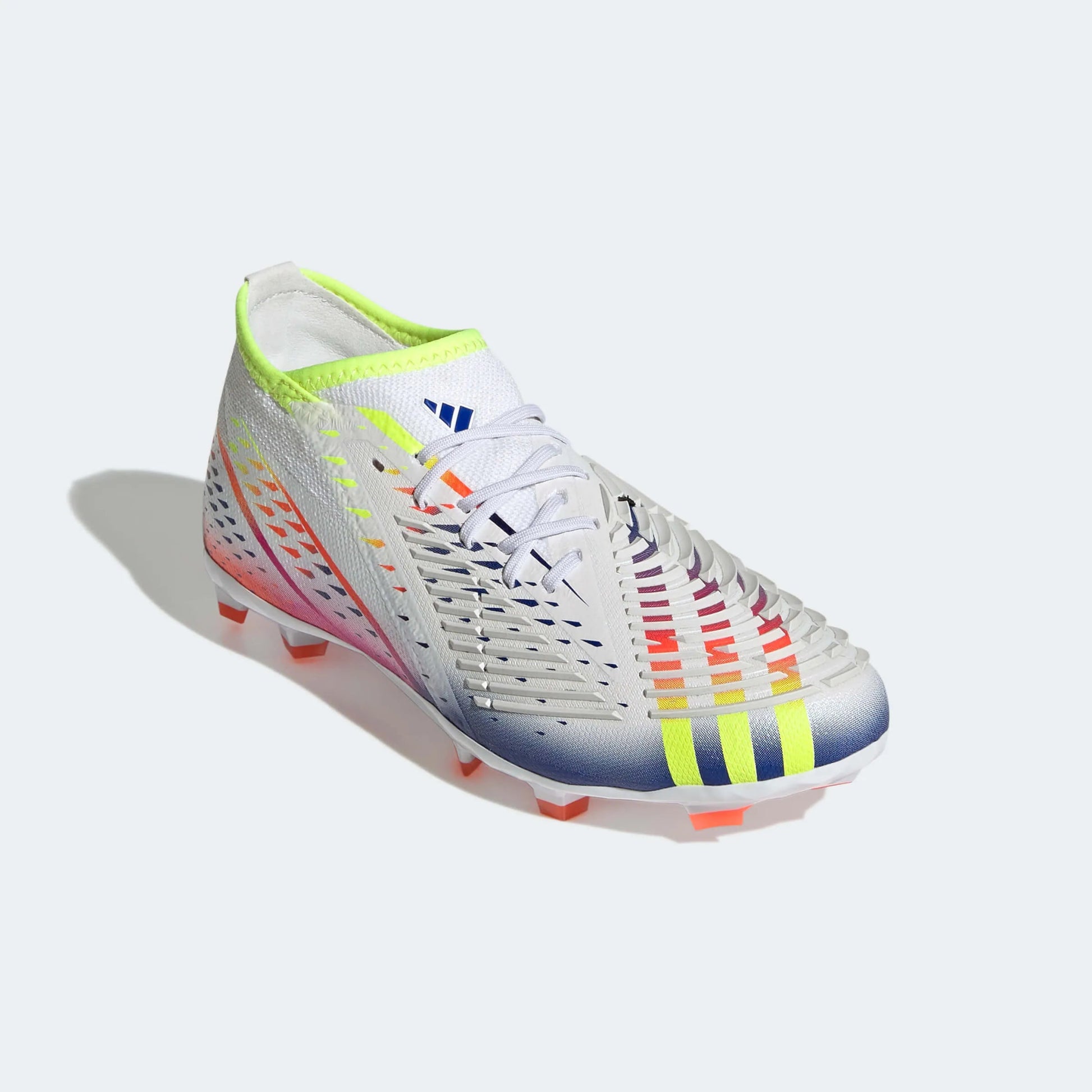 adidas Junior Predator Edge.1 FG J - White-Yellow-Blue