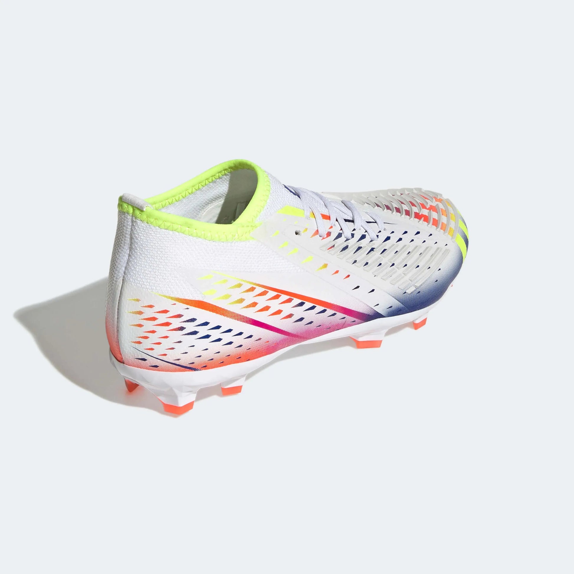 adidas Junior Predator Edge.1 FG J - White-Yellow-Blue