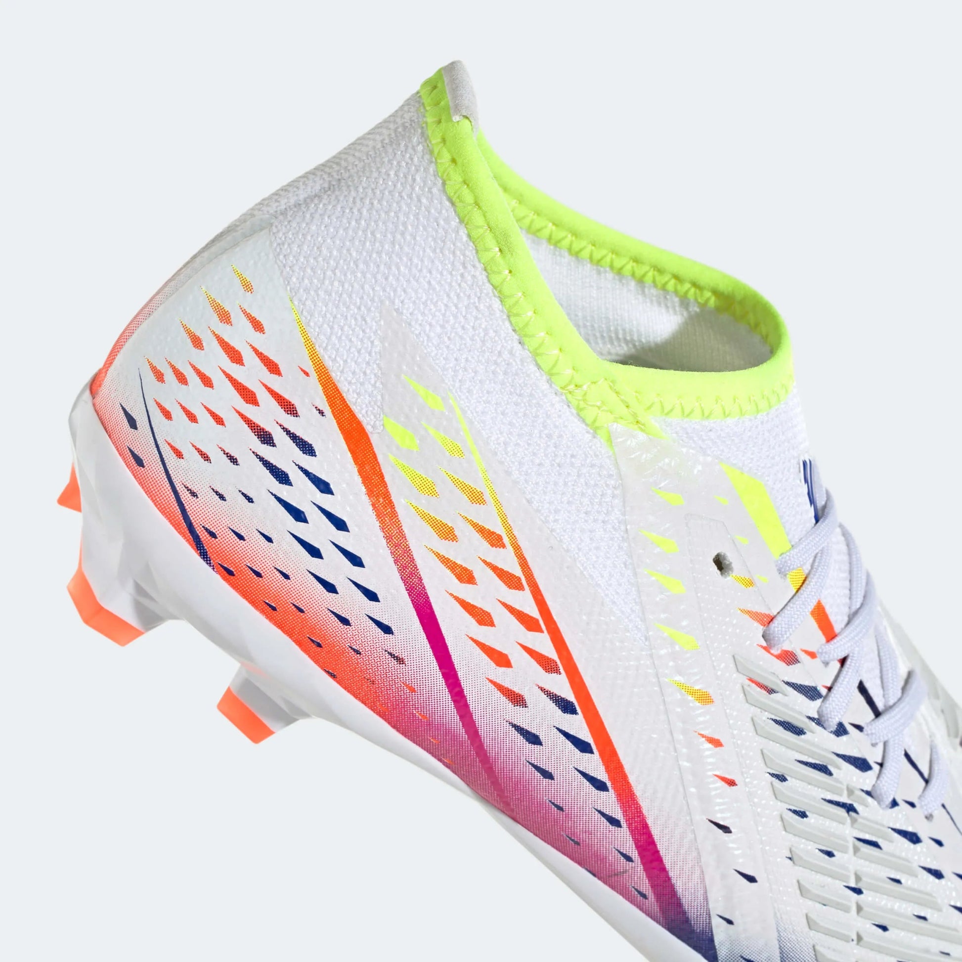 adidas Junior Predator Edge.1 FG J - White-Yellow-Blue
