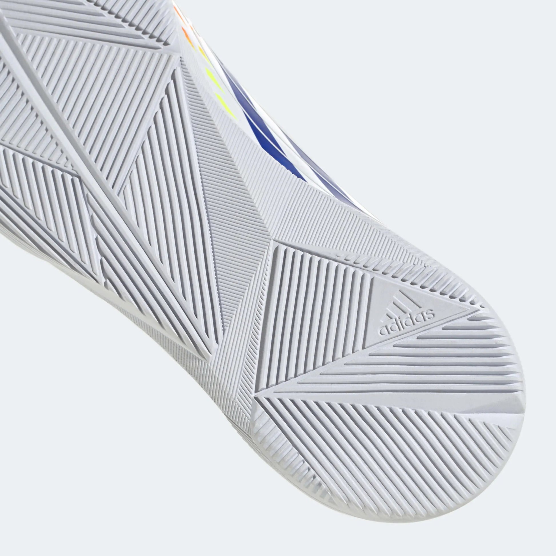 adidas Junior Predator Edge.3 Indoor J - White-Yellow-Blue