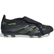 adidas Junior Predator Elite Fold-Over Tongue Firm Ground Soccer Cleats - Electric Stealth Pack (FA25)