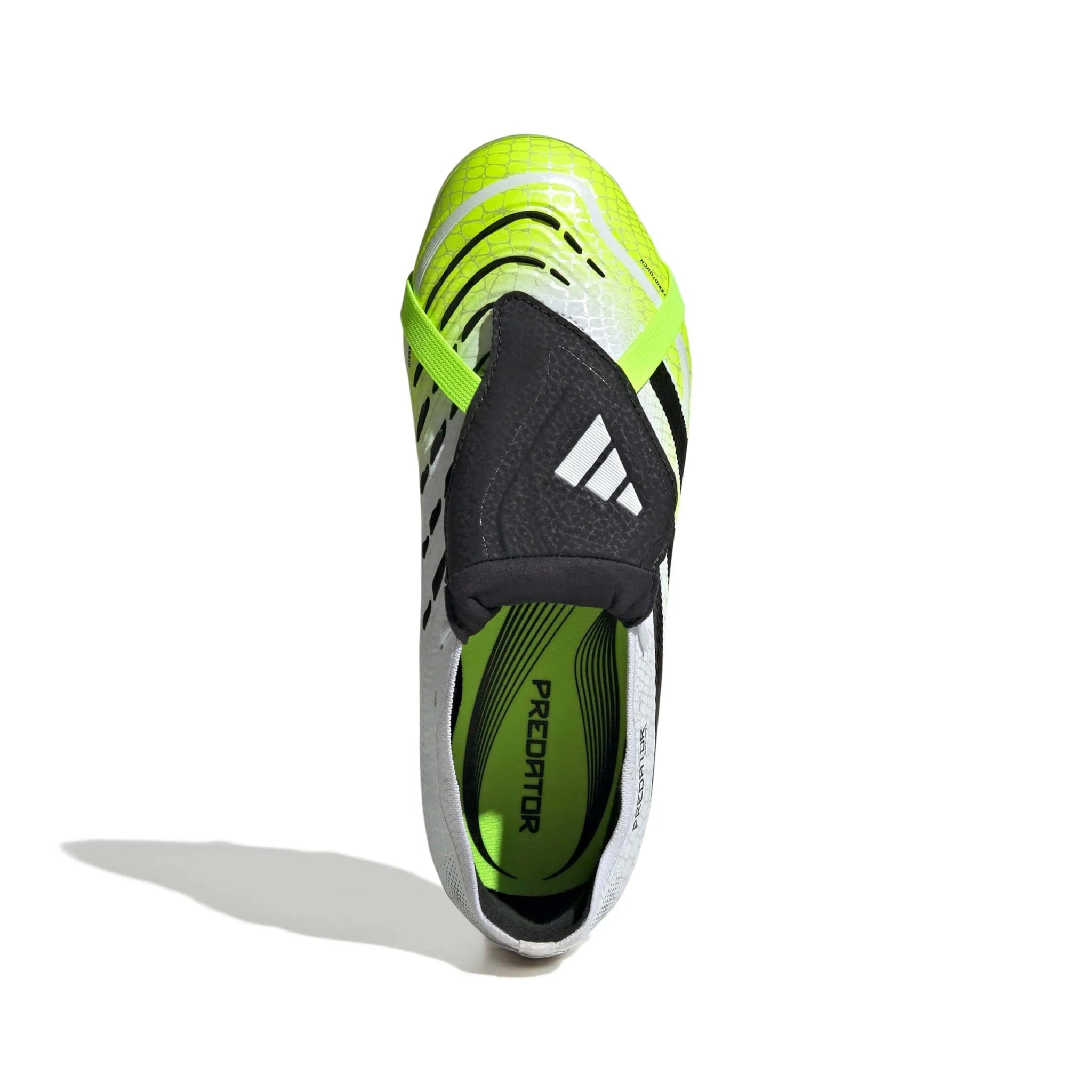 adidas Junior Predator Elite Fold-Over Tongue Firm Ground Soccer Cleats - Radiant Blaze Pack (FA25)