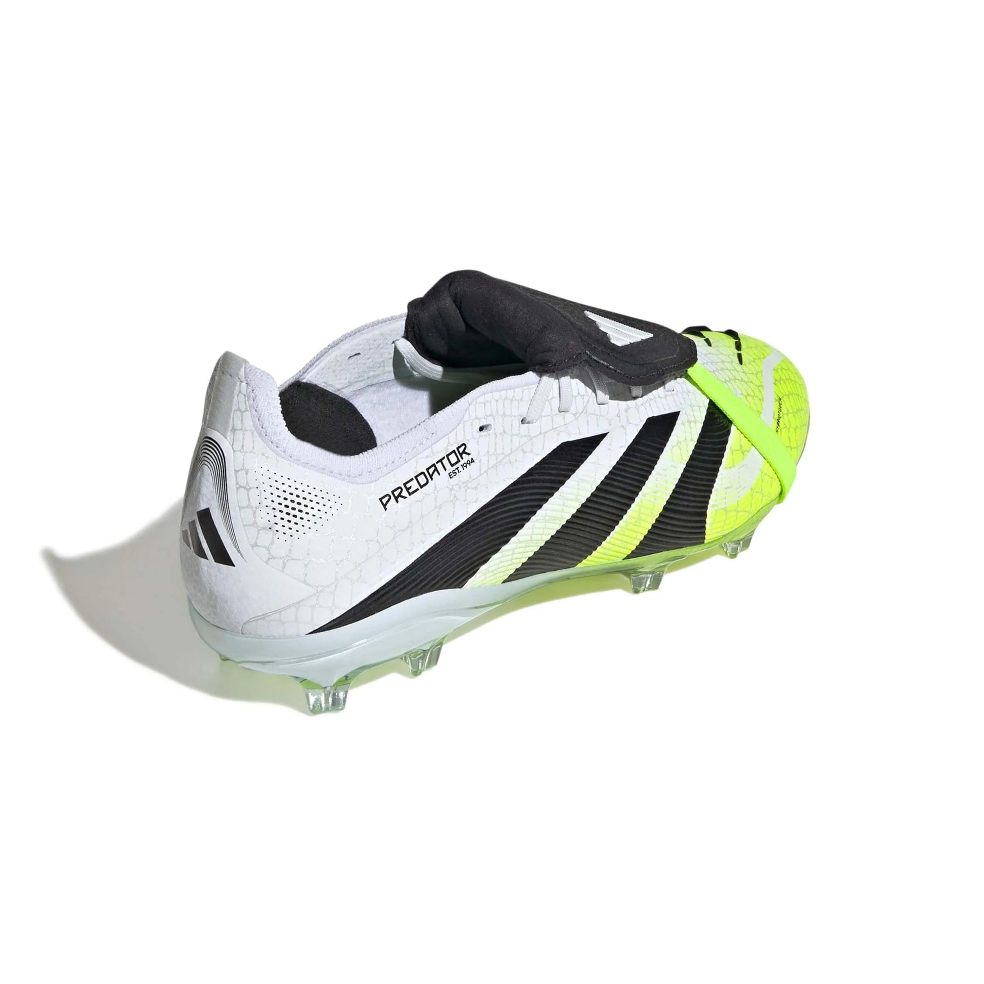 adidas Junior Predator Elite Fold-Over Tongue Firm Ground Soccer Cleats - Radiant Blaze Pack (FA25)