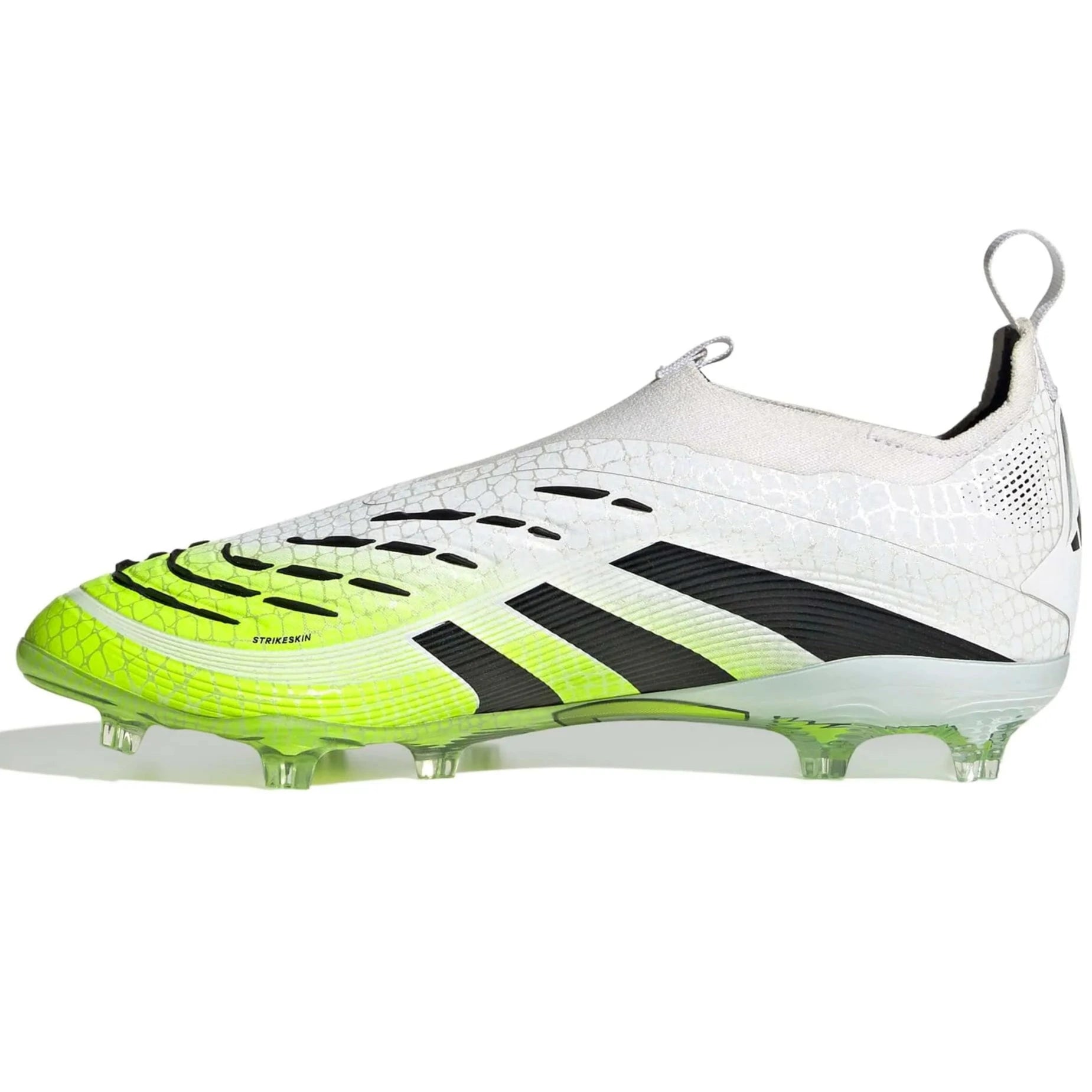 adidas JR Predator Elite Laceless Firm Ground Soccer Cleats - Radiant Blaze Pack (FA25) (Side 2)