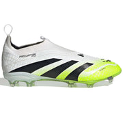 adidas JR Predator Elite Laceless Firm Ground Soccer Cleats - Radiant Blaze Pack (FA25) (Side 1)
