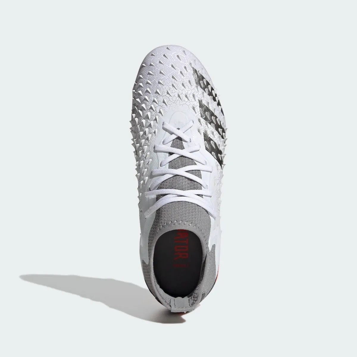 Adidas Junior Predator Freak .1 FG - White-Iron Metallic
