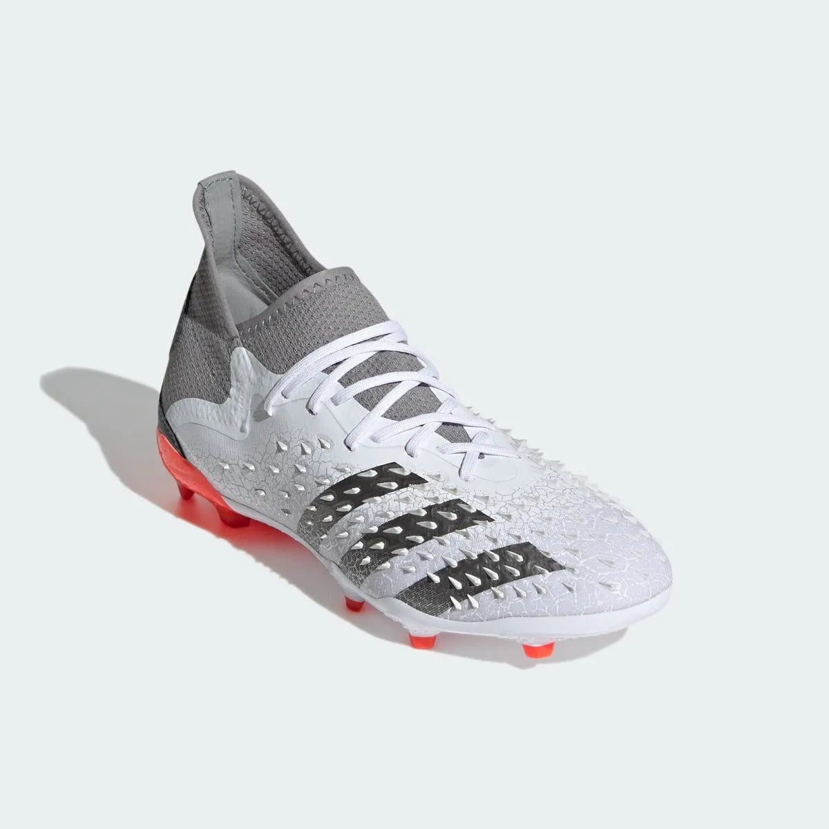 Adidas Junior Predator Freak .1 FG - White-Iron Metallic