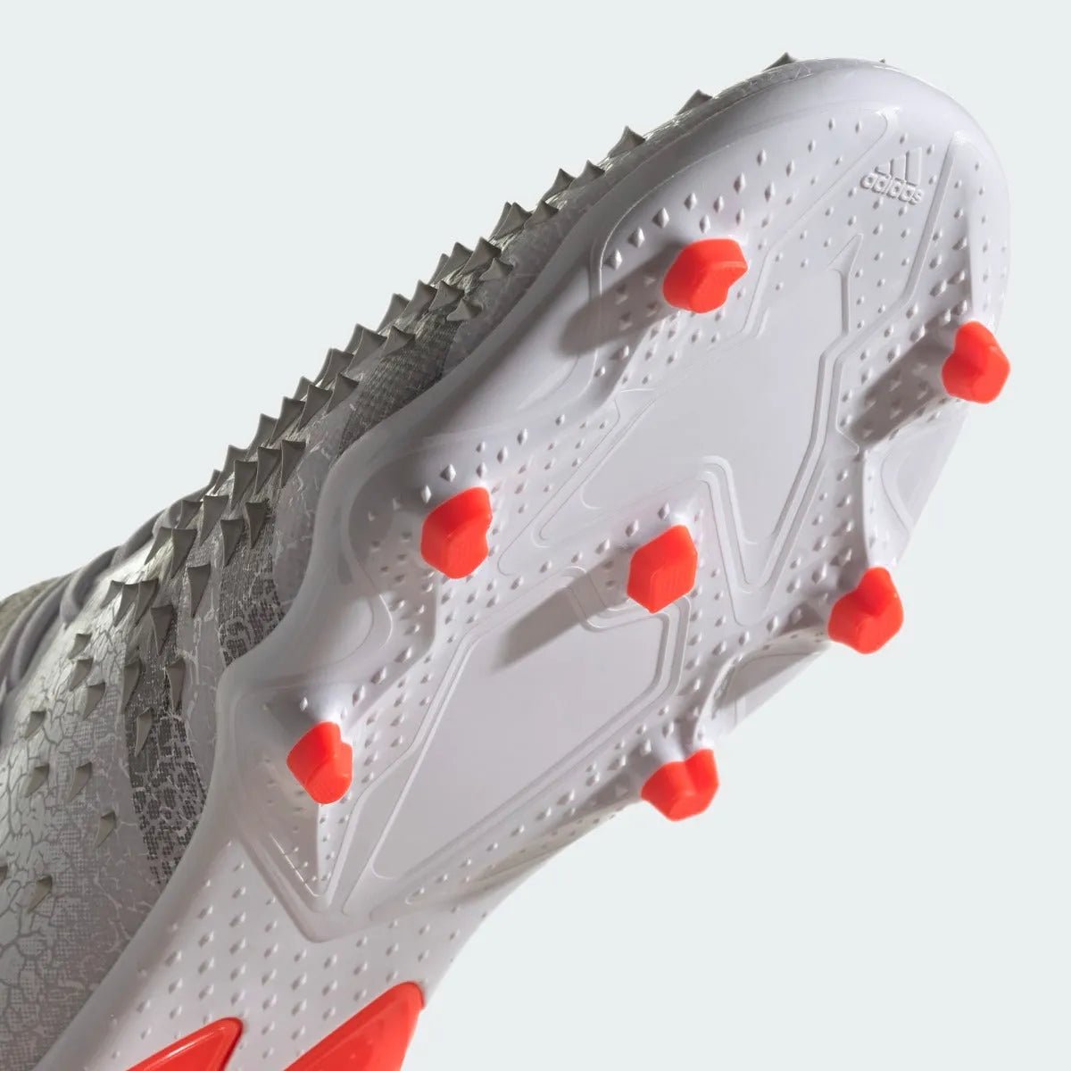 Adidas Junior Predator Freak .1 FG - White-Iron Metallic