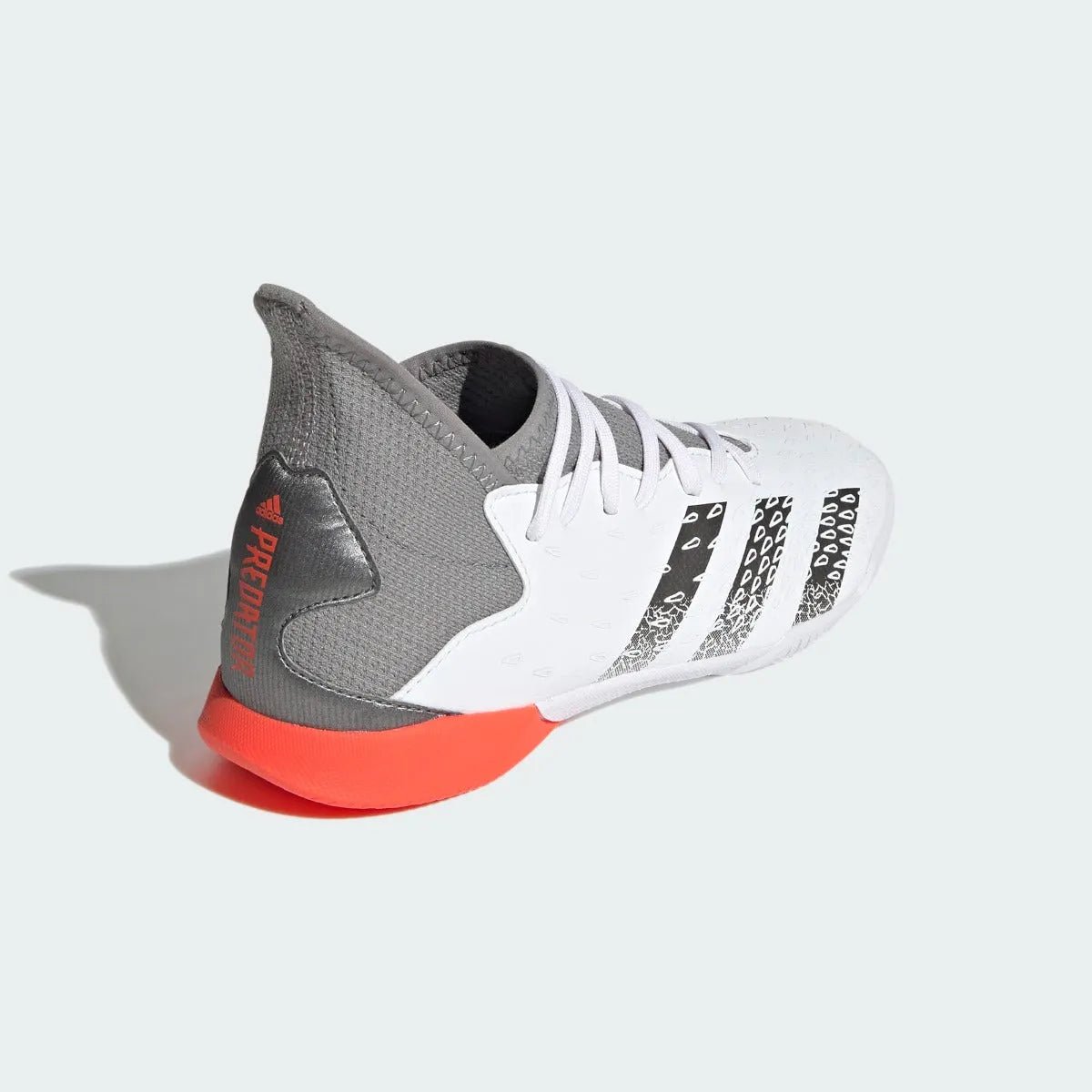 Adidas Junior Predator Freak .3 IN - White-Iron Metallic