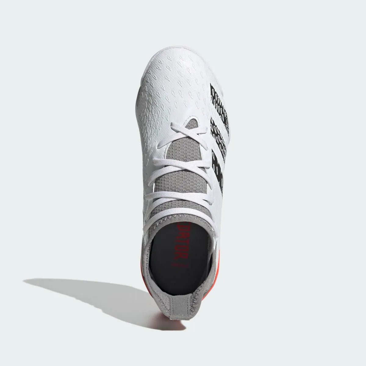 Adidas Junior Predator Freak .3 IN - White-Iron Metallic