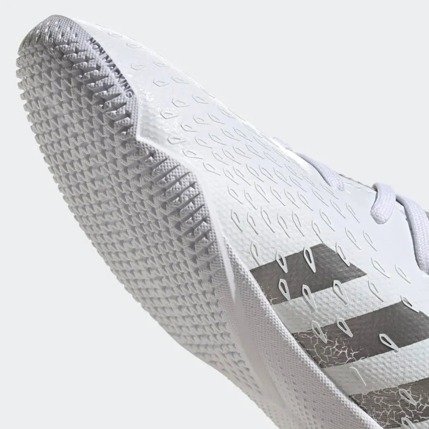 Adidas Junior Predator Freak .3 IN - White-Iron Metallic