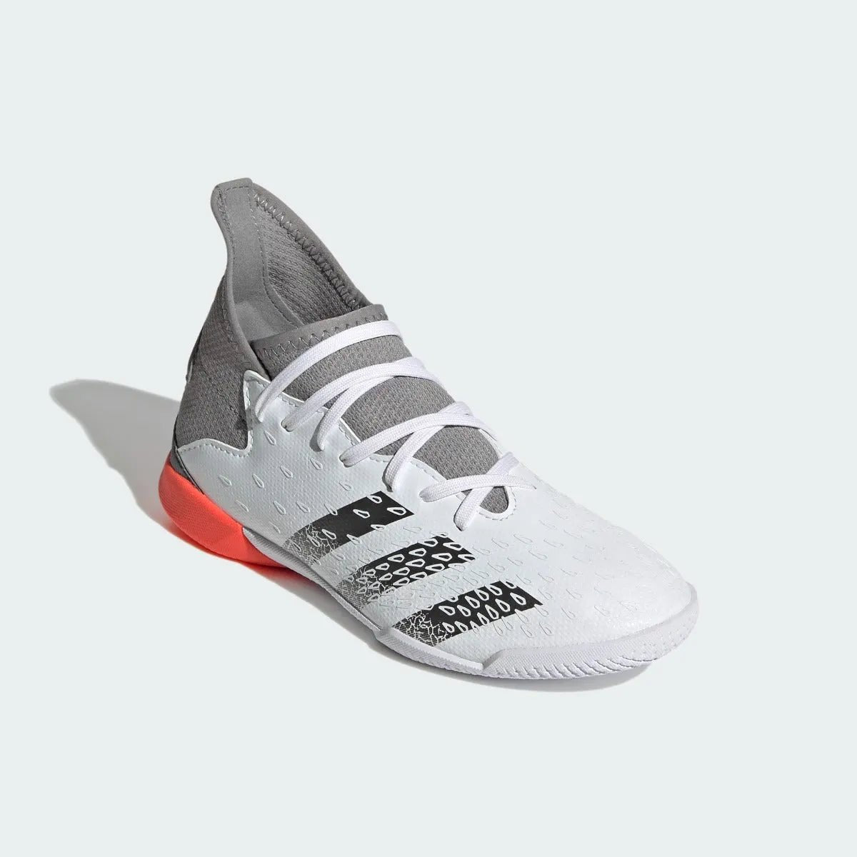 Adidas Junior Predator Freak .3 IN - White-Iron Metallic
