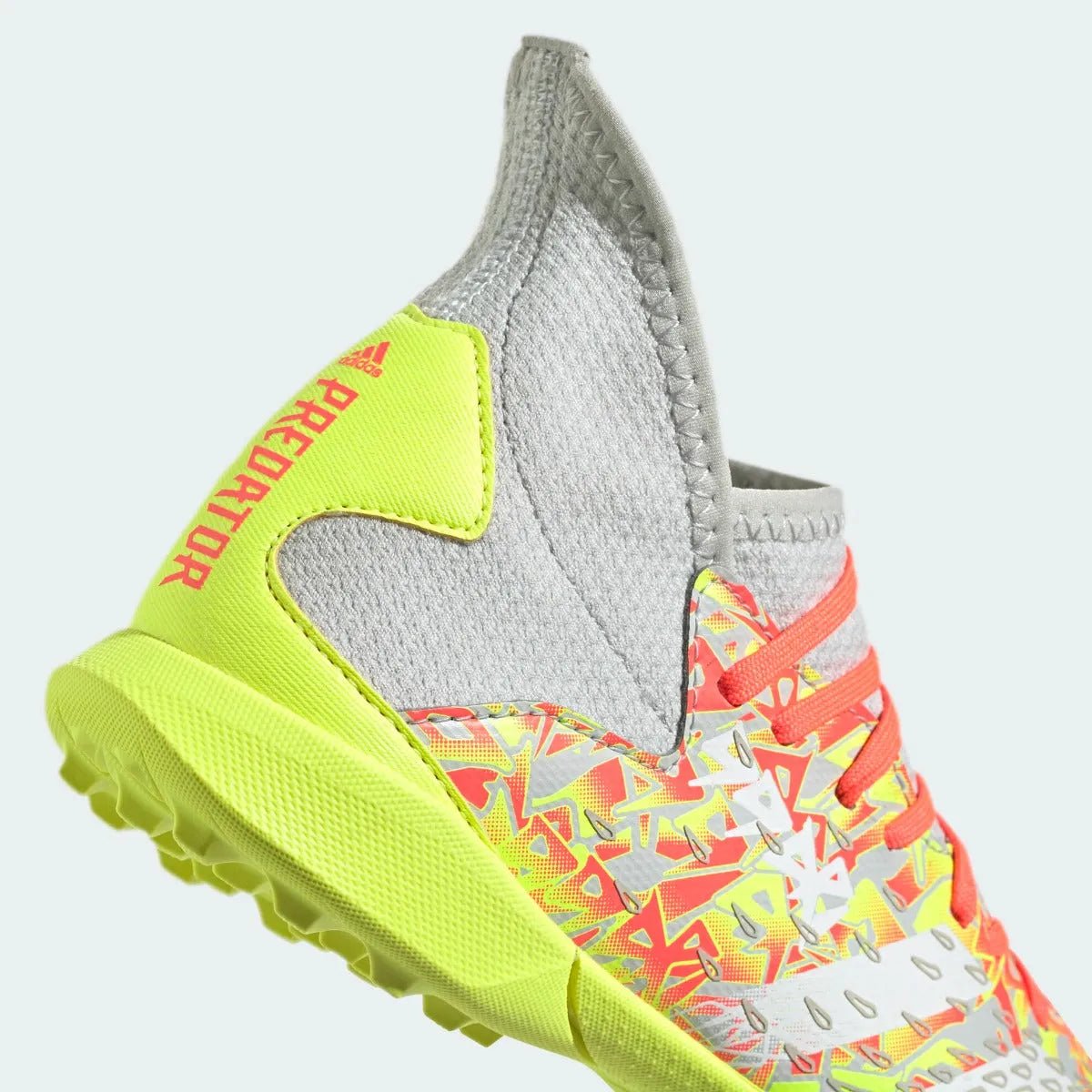 Adidas Junior Predator Freak .3 Tf - Clear Grey-Solar Yellow