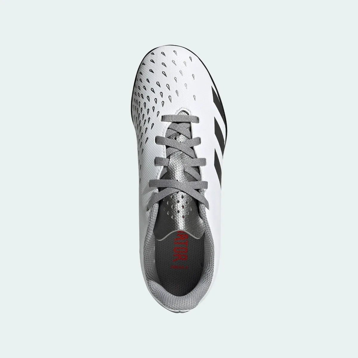Adidas Junior Predator Freak .4 TF - White-Iron Metallic