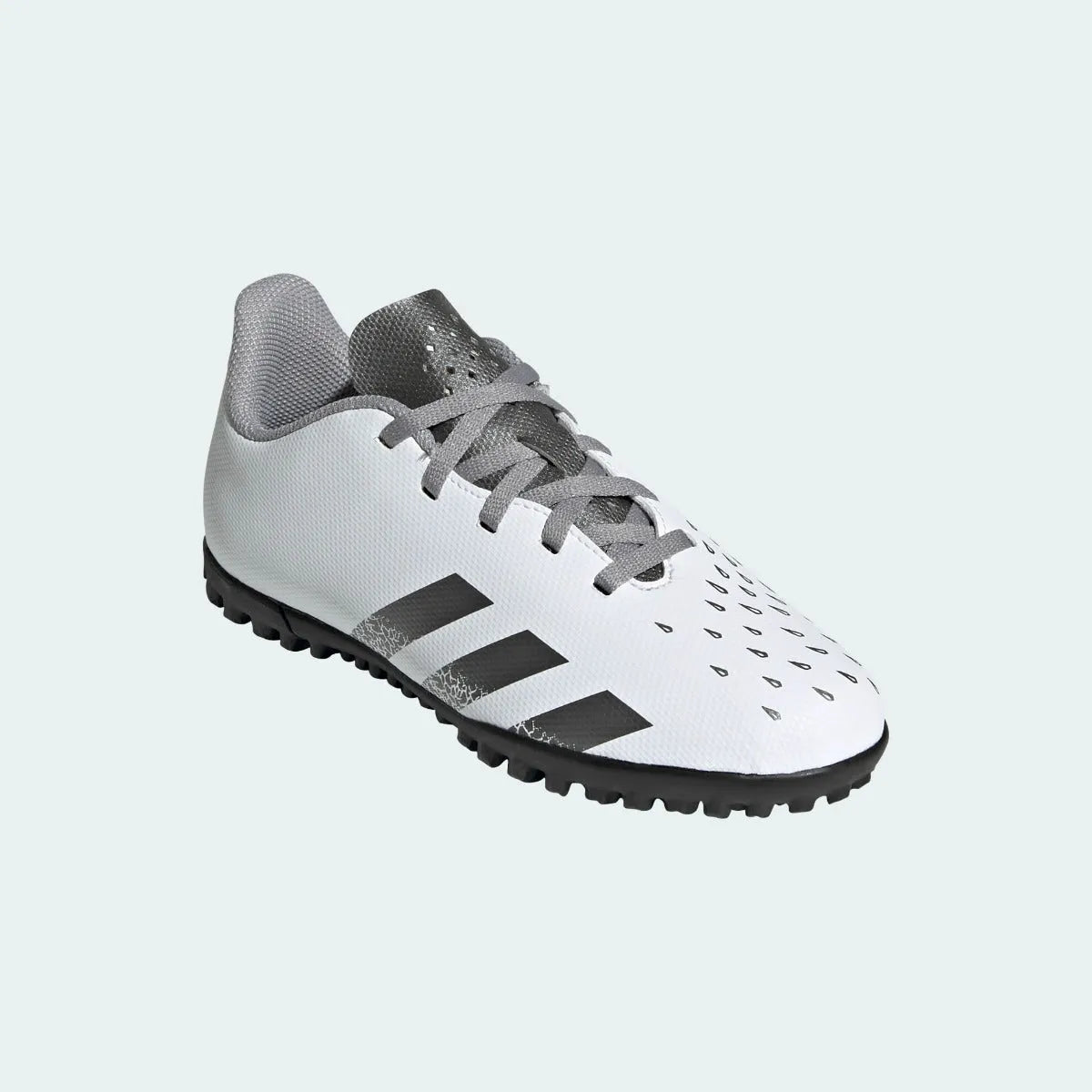 Adidas Junior Predator Freak .4 TF - White-Iron Metallic
