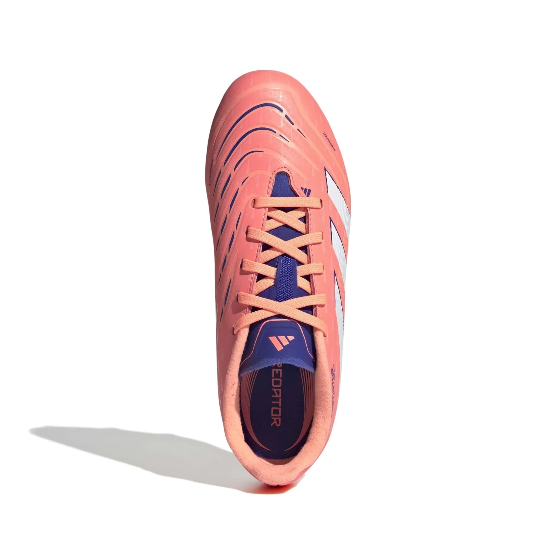 adidas JR Predator League Firm-Multi Ground Soccer Cleats - Coral Blaze Pack (FA25) (Top)
