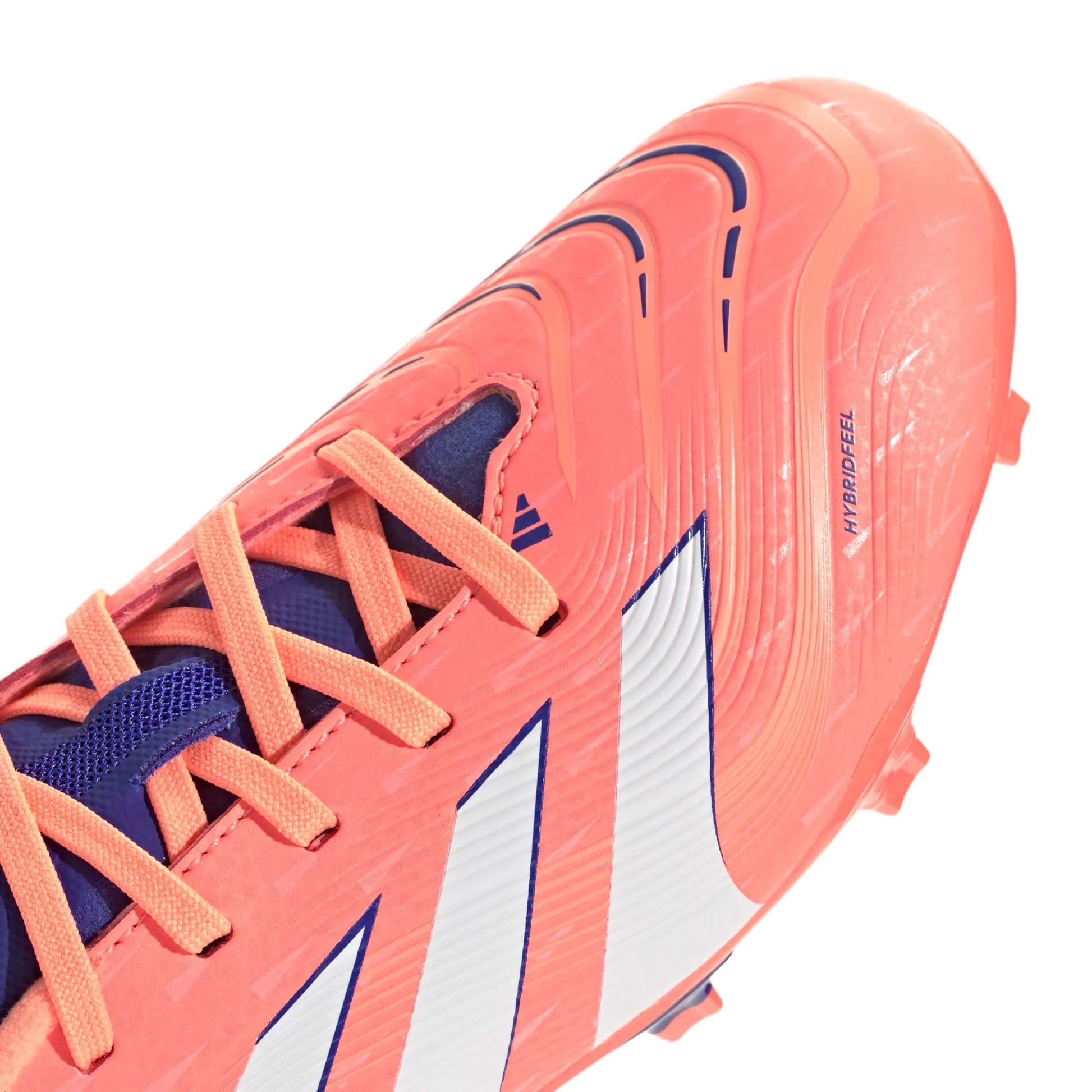 adidas JR Predator League Firm-Multi Ground Soccer Cleats - Coral Blaze Pack (FA25) (Detail 1)