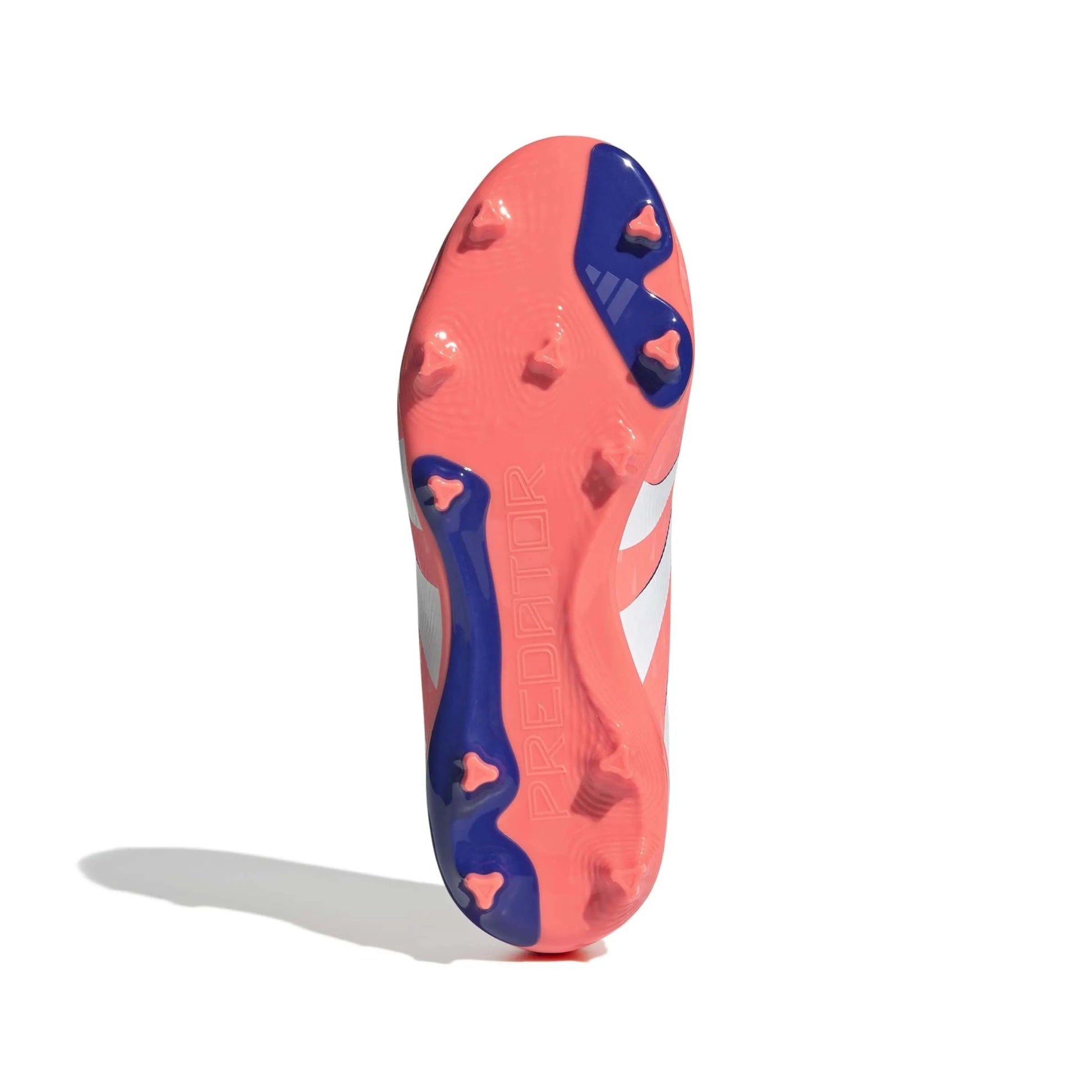 adidas JR Predator League Firm-Multi Ground Soccer Cleats - Coral Blaze Pack (FA25) (Bottom)