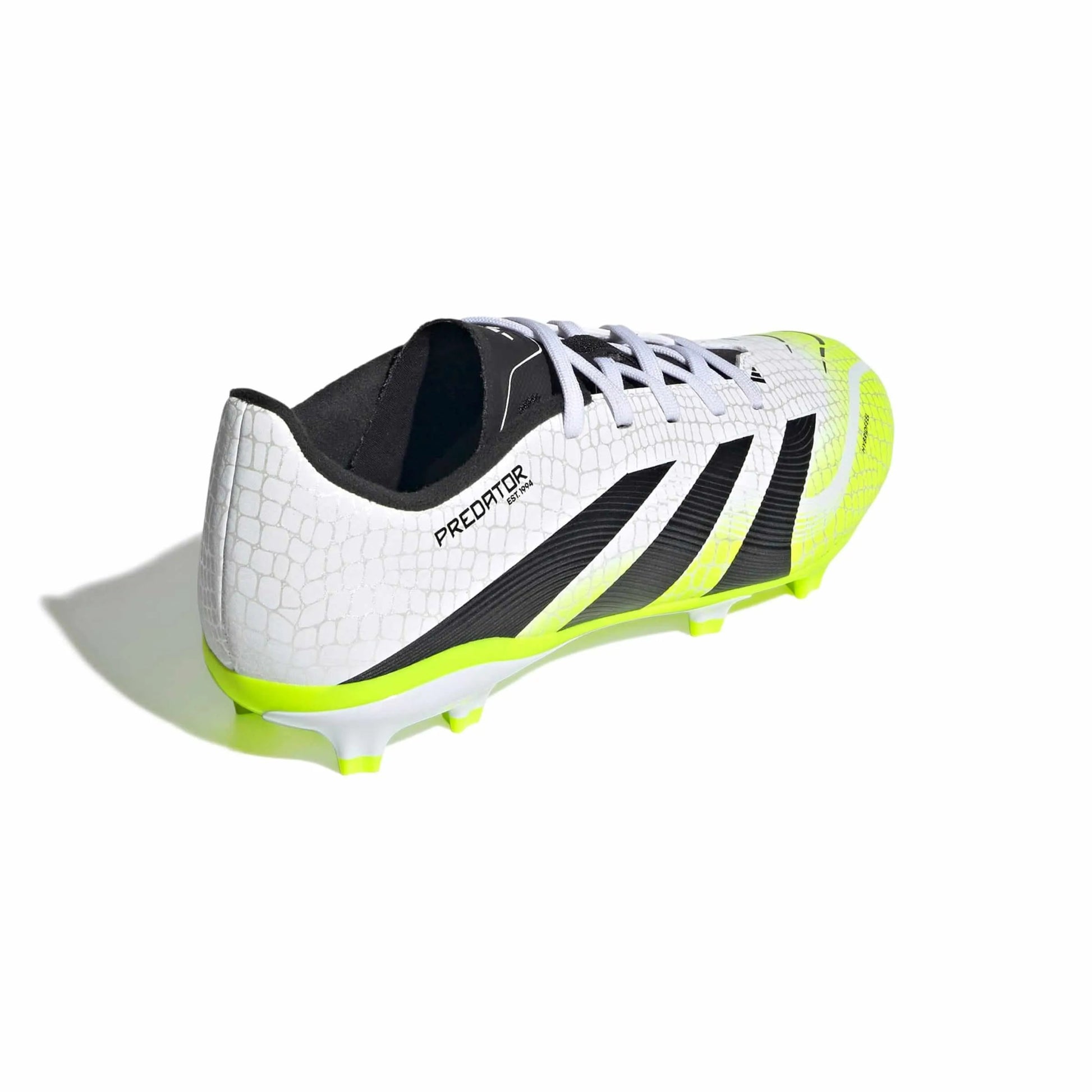 adidas JR Predator League Firm-Multi Ground Soccer Cleats - Radiant Blaze Pack (FA25) (Lateral - Back)