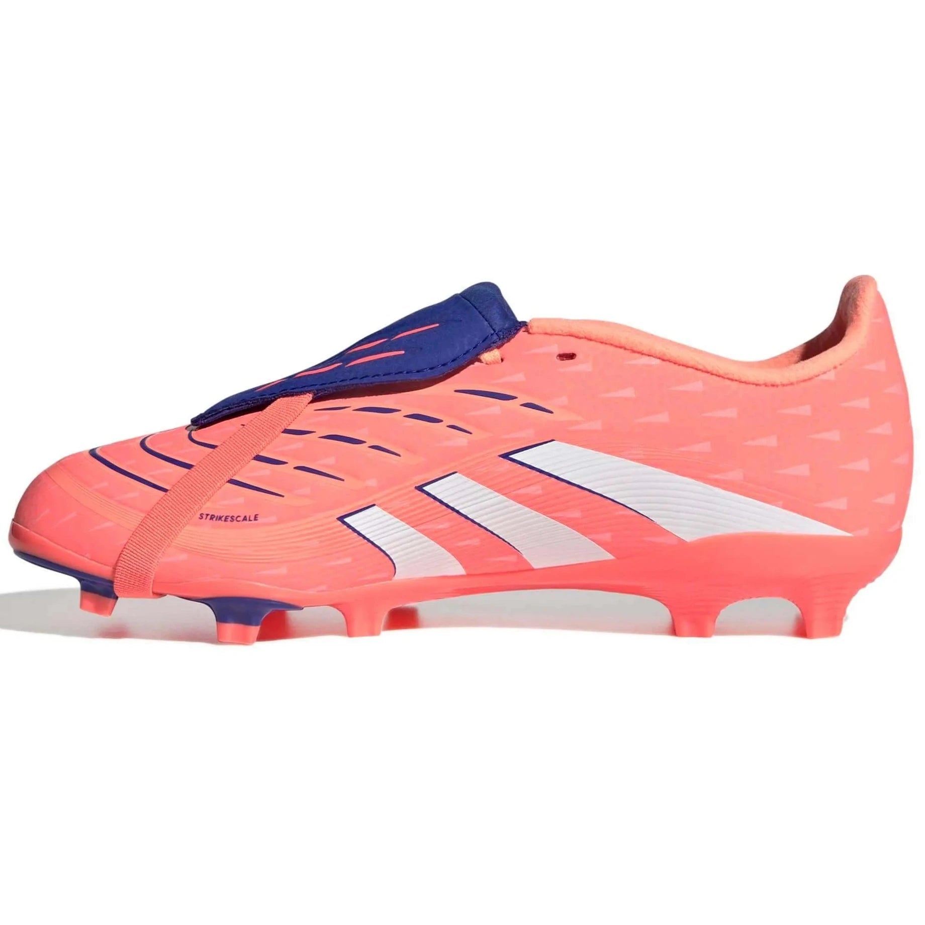 adidas JR Predator League Fold-Over Tongue Firm-Multi Ground Soccer Cleats - Coral Blaze Pack (FA25) (Side 2)