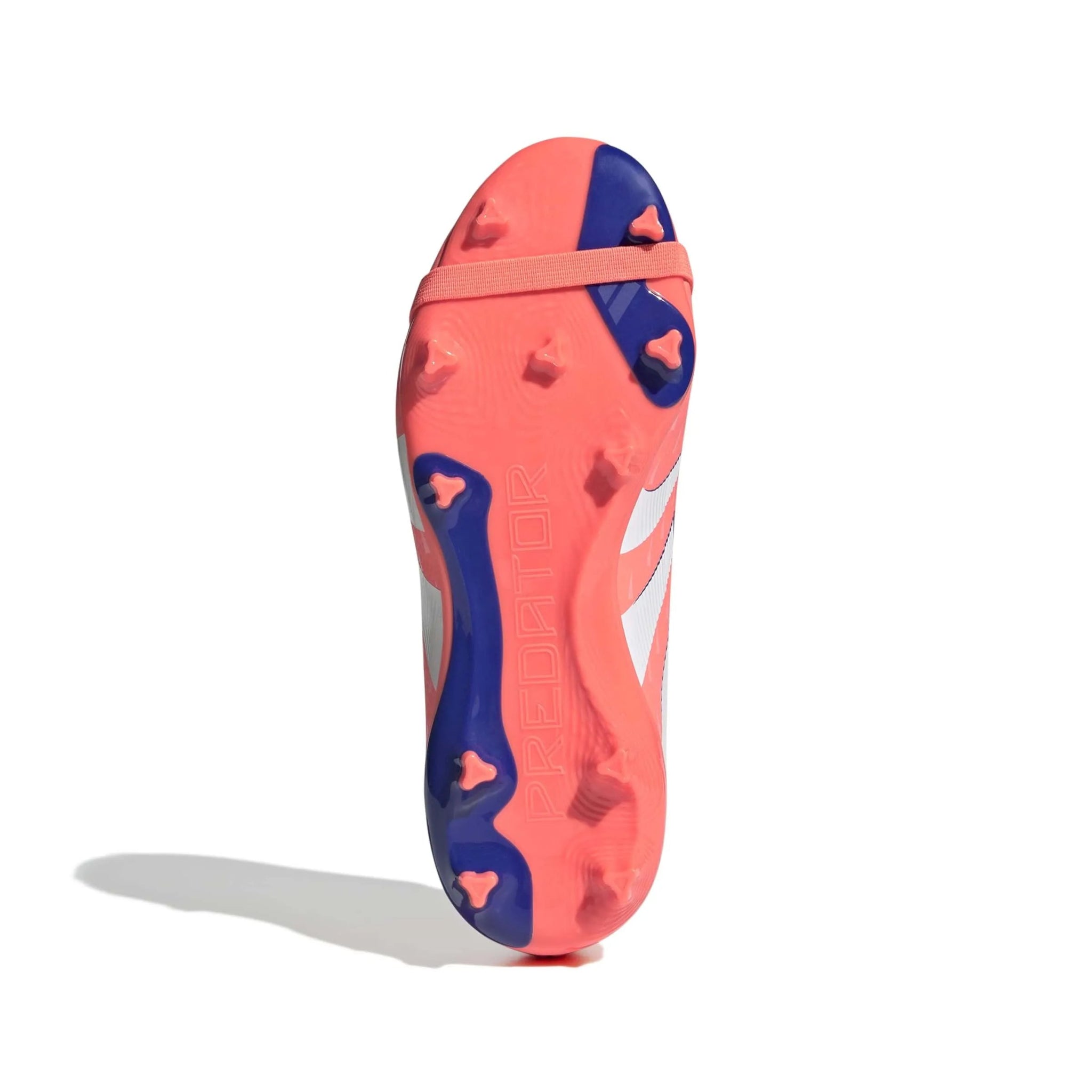 adidas JR Predator League Fold-Over Tongue Firm-Multi Ground Soccer Cleats - Coral Blaze Pack (FA25) (Bottom)