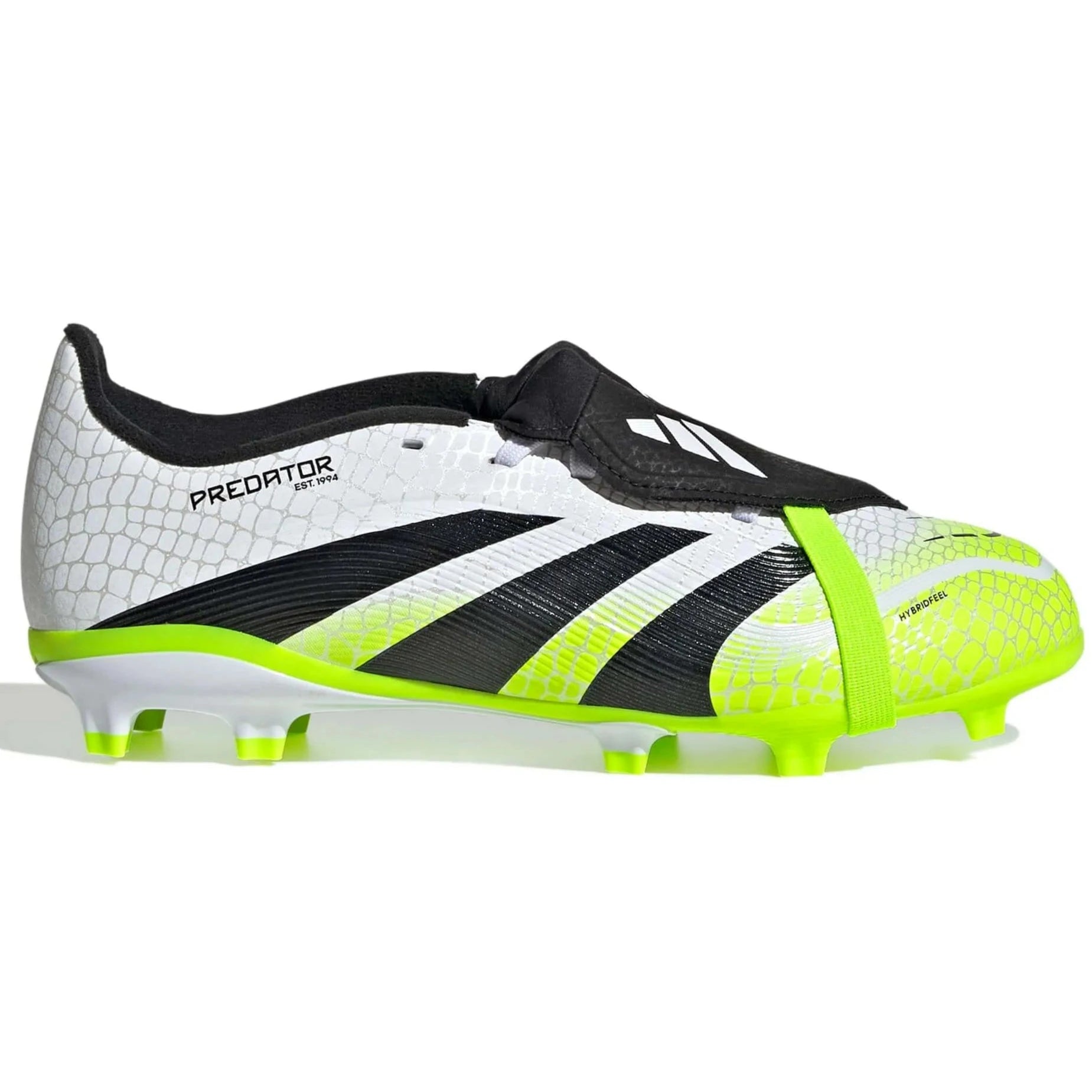 adidas Junior Predator League Fold-Over Tongue Firm/Multi Ground Soccer Cleats - Radiant Blaze Pack (FA25)