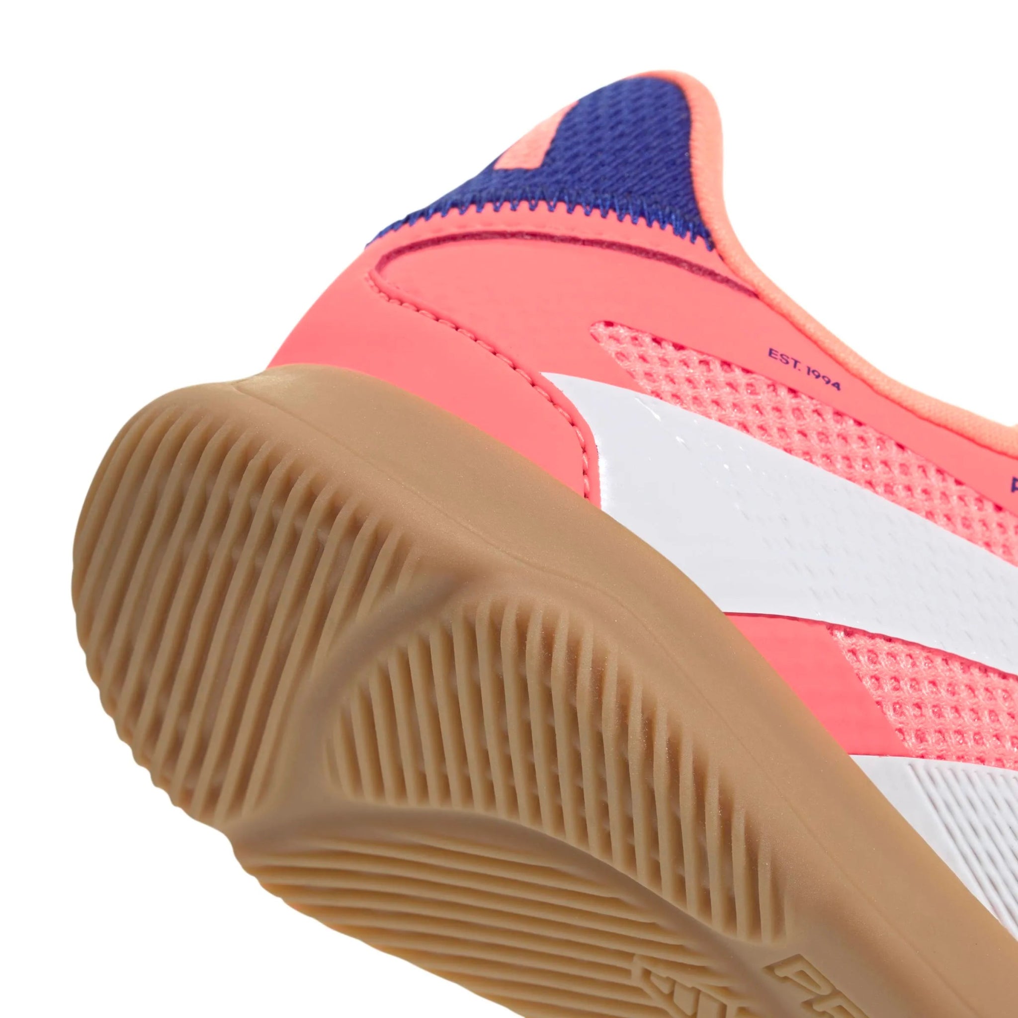 adidas JR Predator League Indoor Soccer Shoes - Coral Blaze Pack (FA25) (Detail 2)