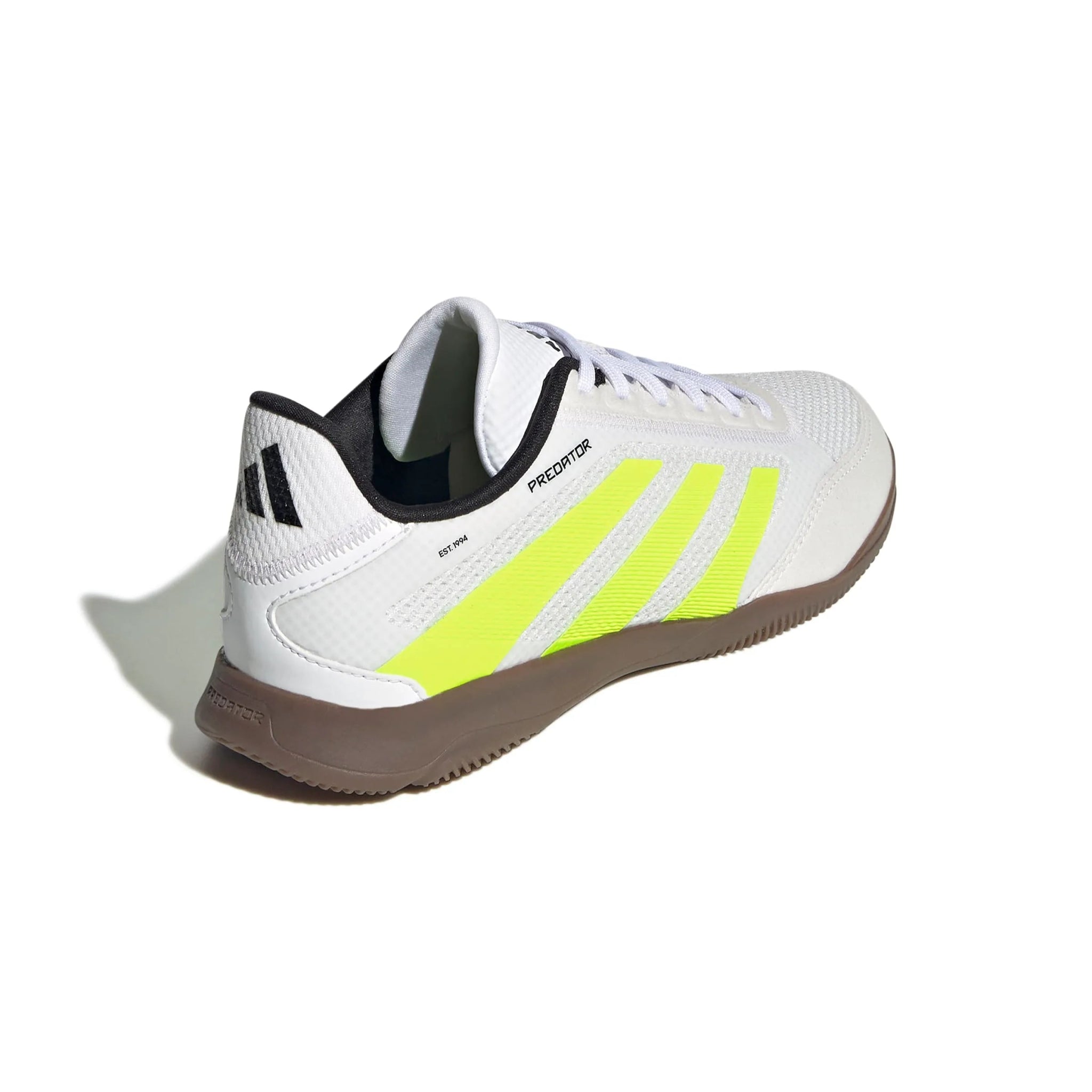 adidas JR Predator League Indoor Soccer Shoes - Radiant Blaze Pack (FA25) (Lateral - Back)