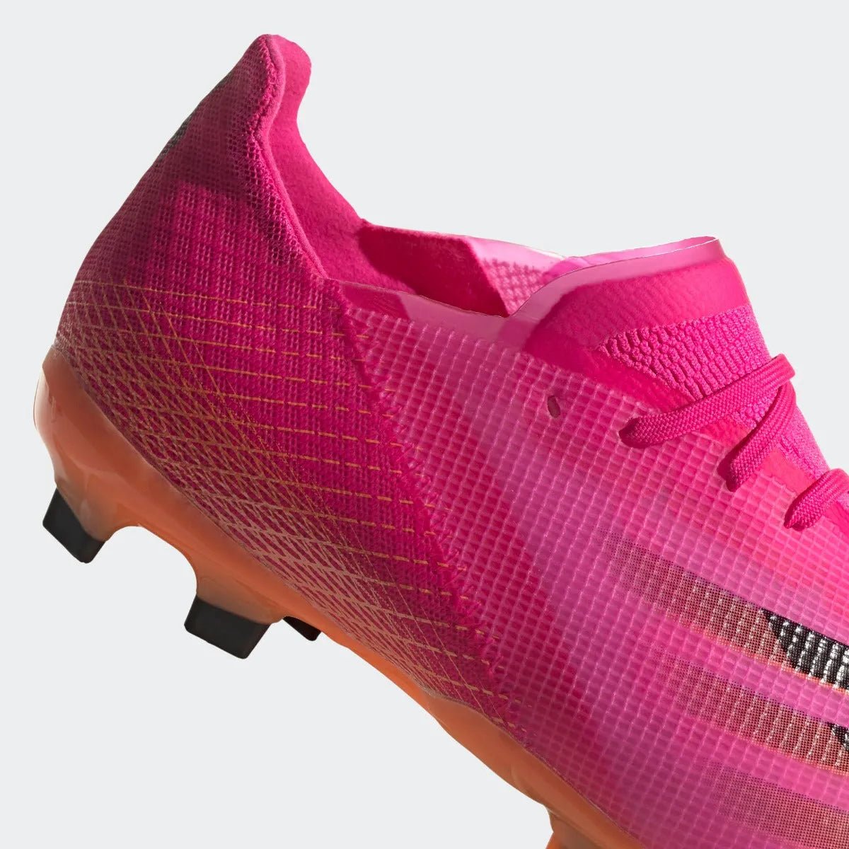 Adidas Junior X Ghosted .1 FG - Pink-Black-Orange