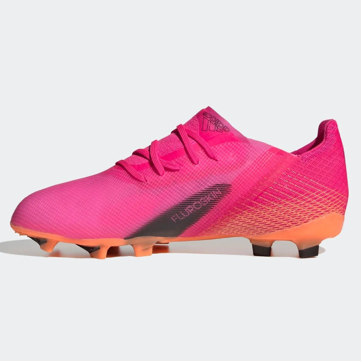Adidas Junior X Ghosted .1 FG - Pink-Black-Orange