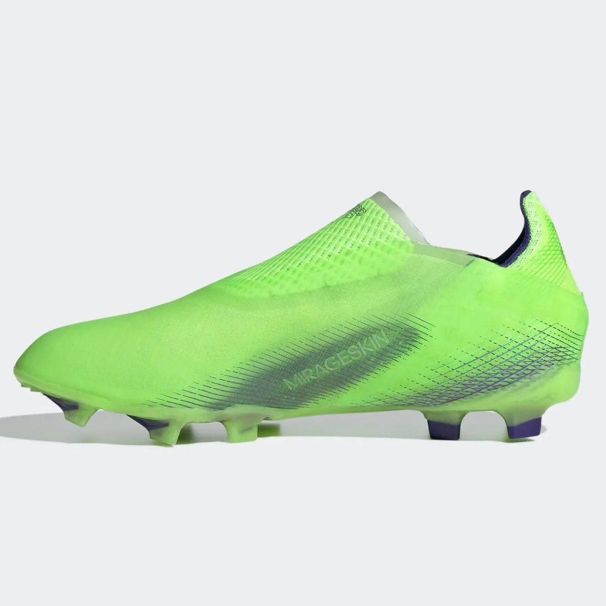 Adidas Junior X Ghosted+ FG - Signal Green-Purple