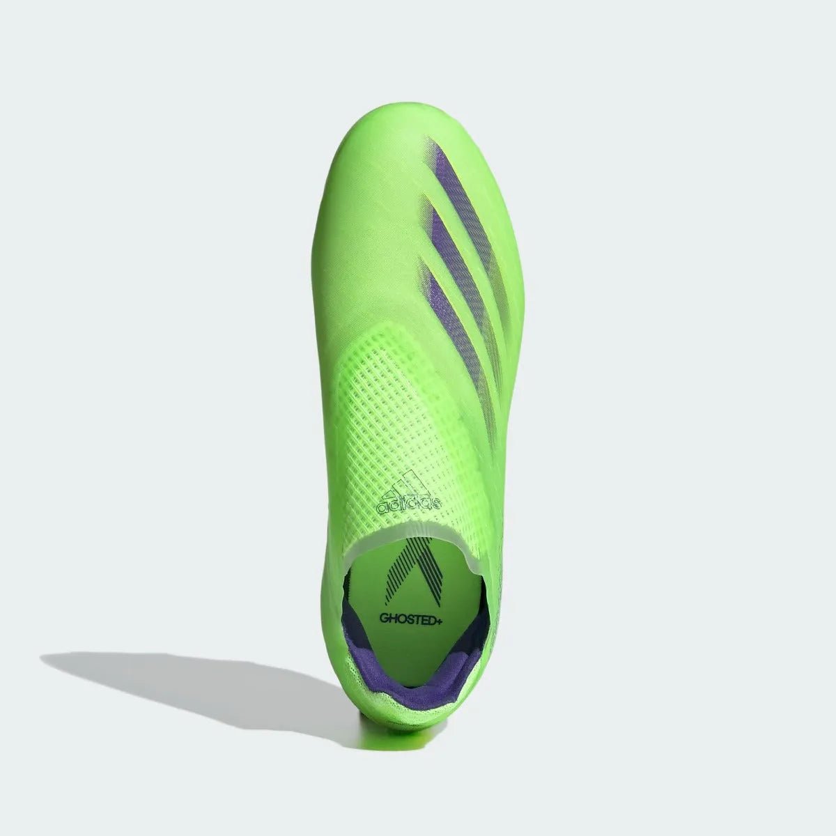 Adidas Junior X Ghosted+ FG - Signal Green-Purple
