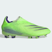 Adidas Junior X Ghosted+ FG - Signal Green-Purple