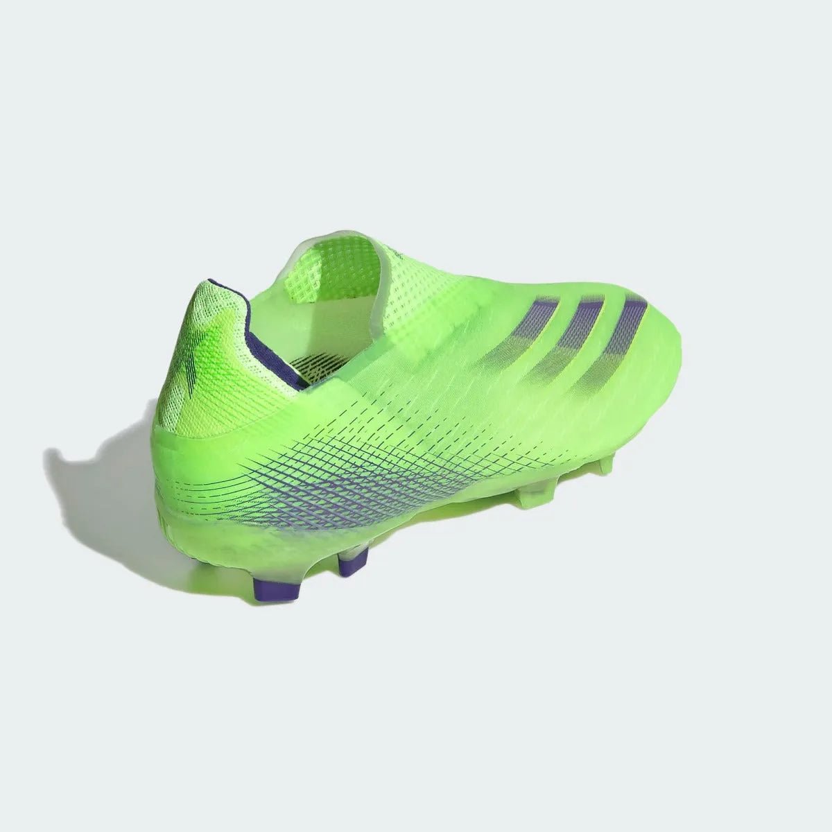 Adidas Junior X Ghosted+ FG - Signal Green-Purple