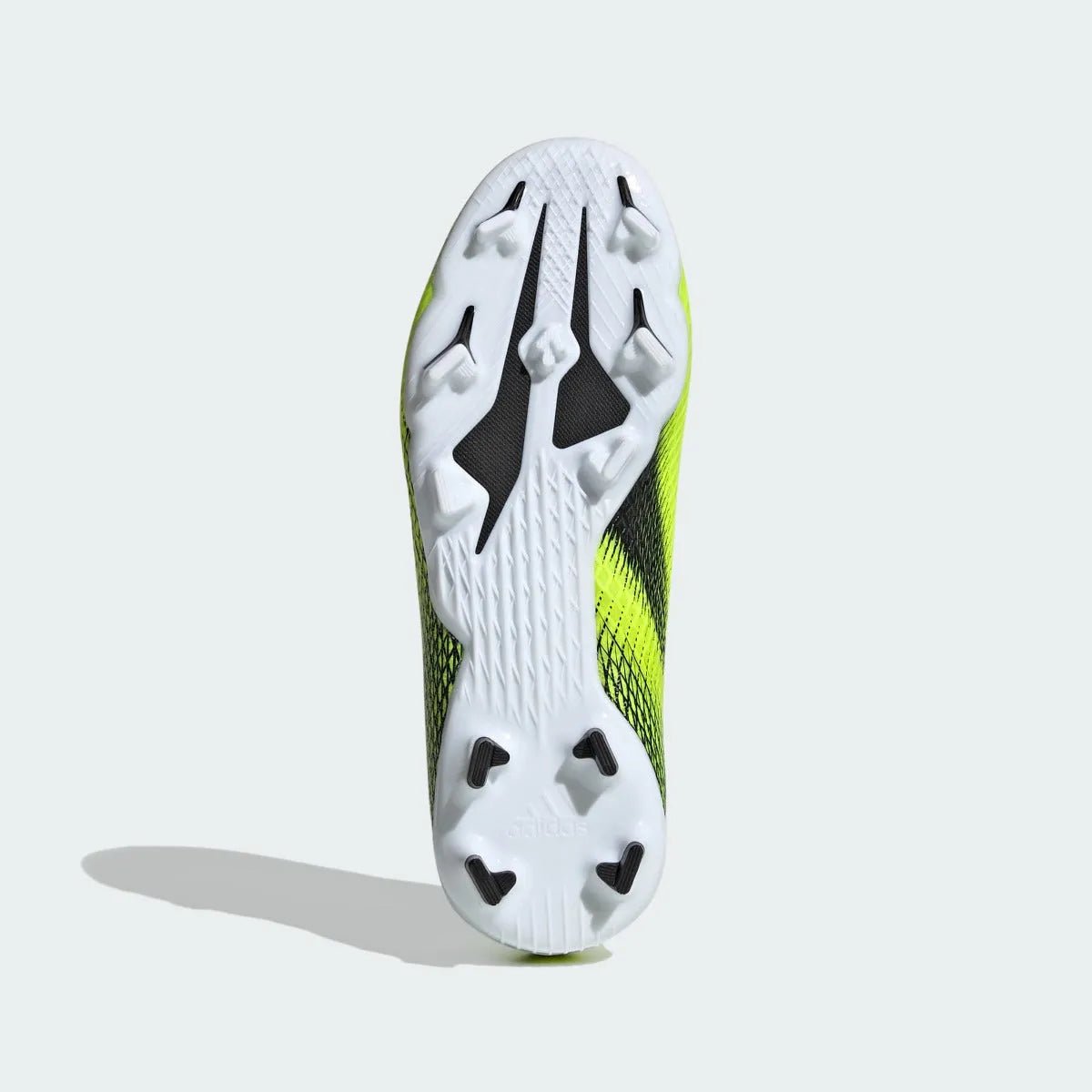 Adidas Junior X Ghosted.3 Laceless FG - Volt-Black