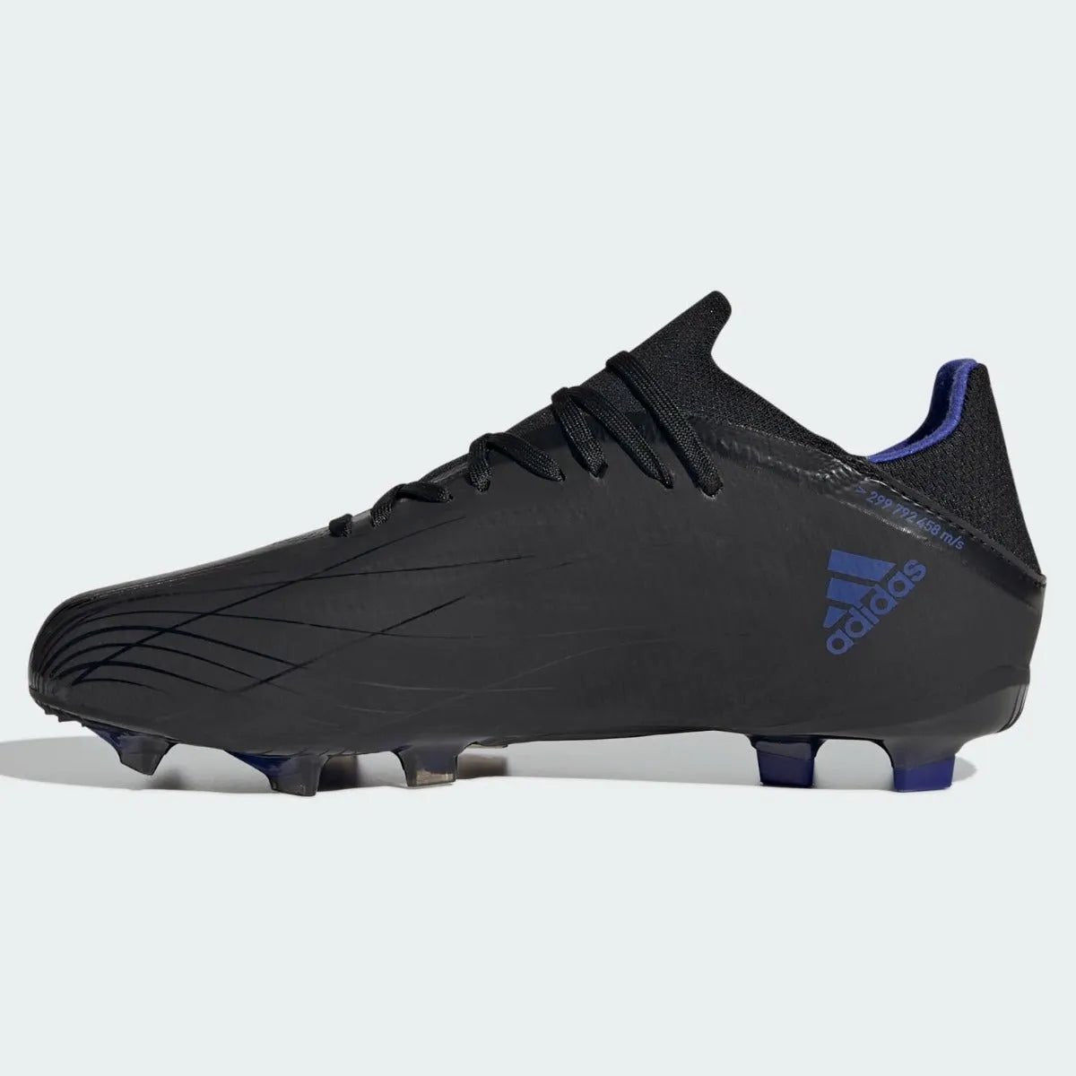 Adidas Junior X Speedflow .1 FG - Black-Sonic Ink
