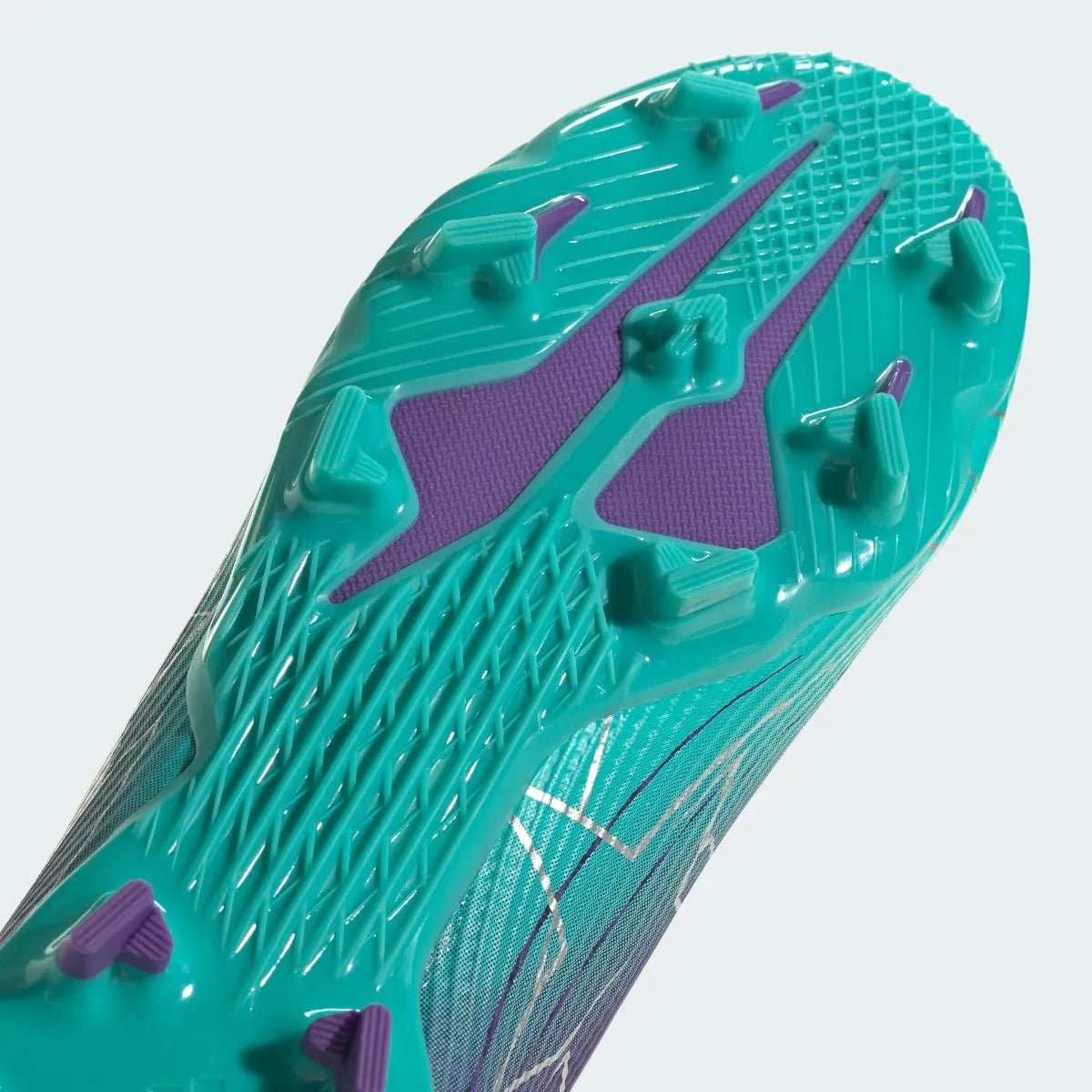 adidas Junior X Speedflow .3 FG - Purple-Silver-Mint