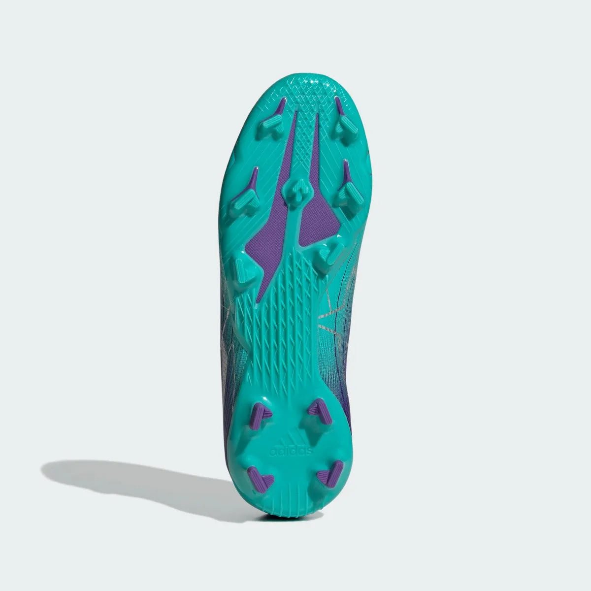 adidas Junior X Speedflow .3 FG - Purple-Silver-Mint