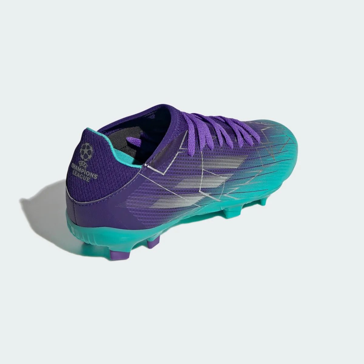 adidas Junior X Speedflow .3 FG - Purple-Silver-Mint
