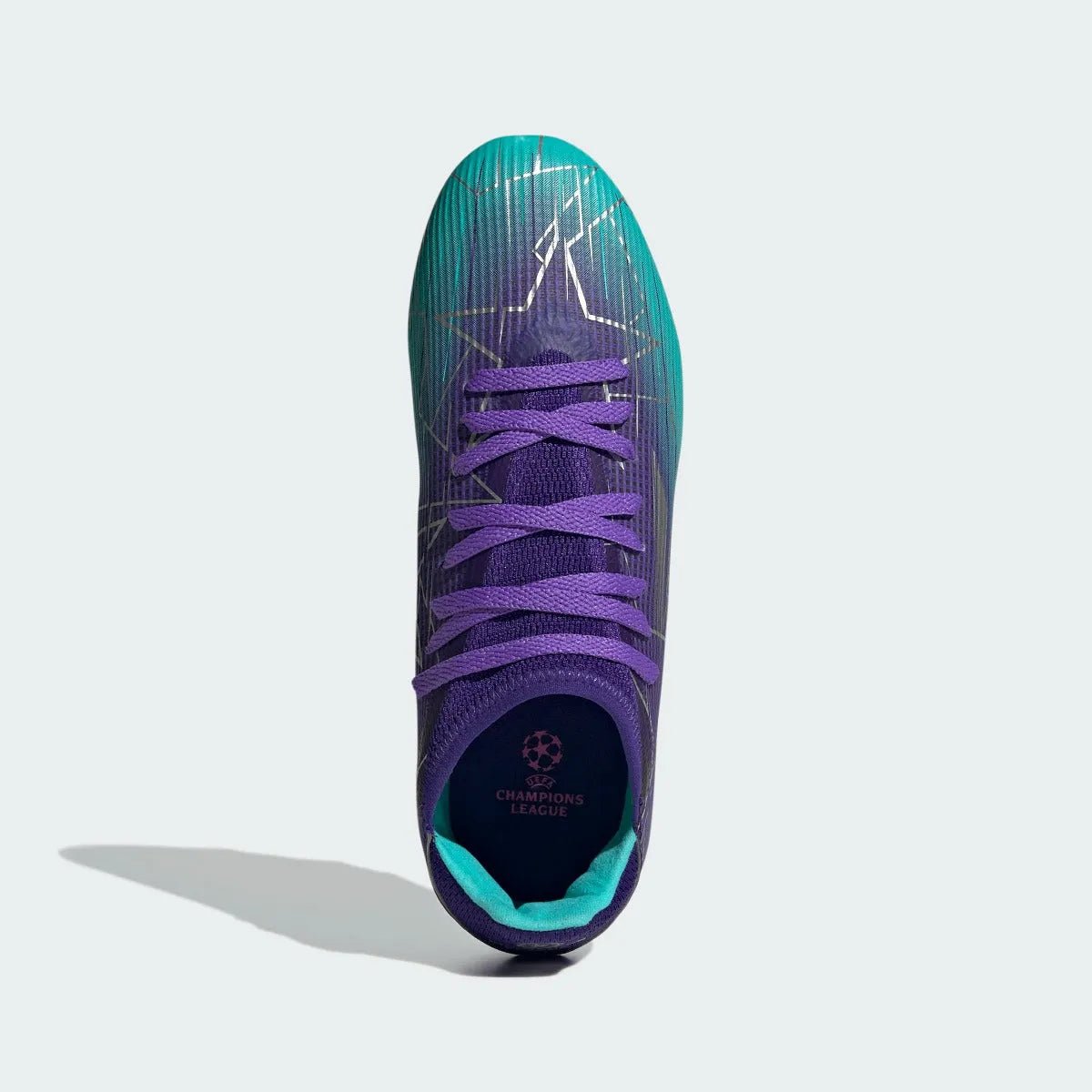 adidas Junior X Speedflow .3 FG - Purple-Silver-Mint
