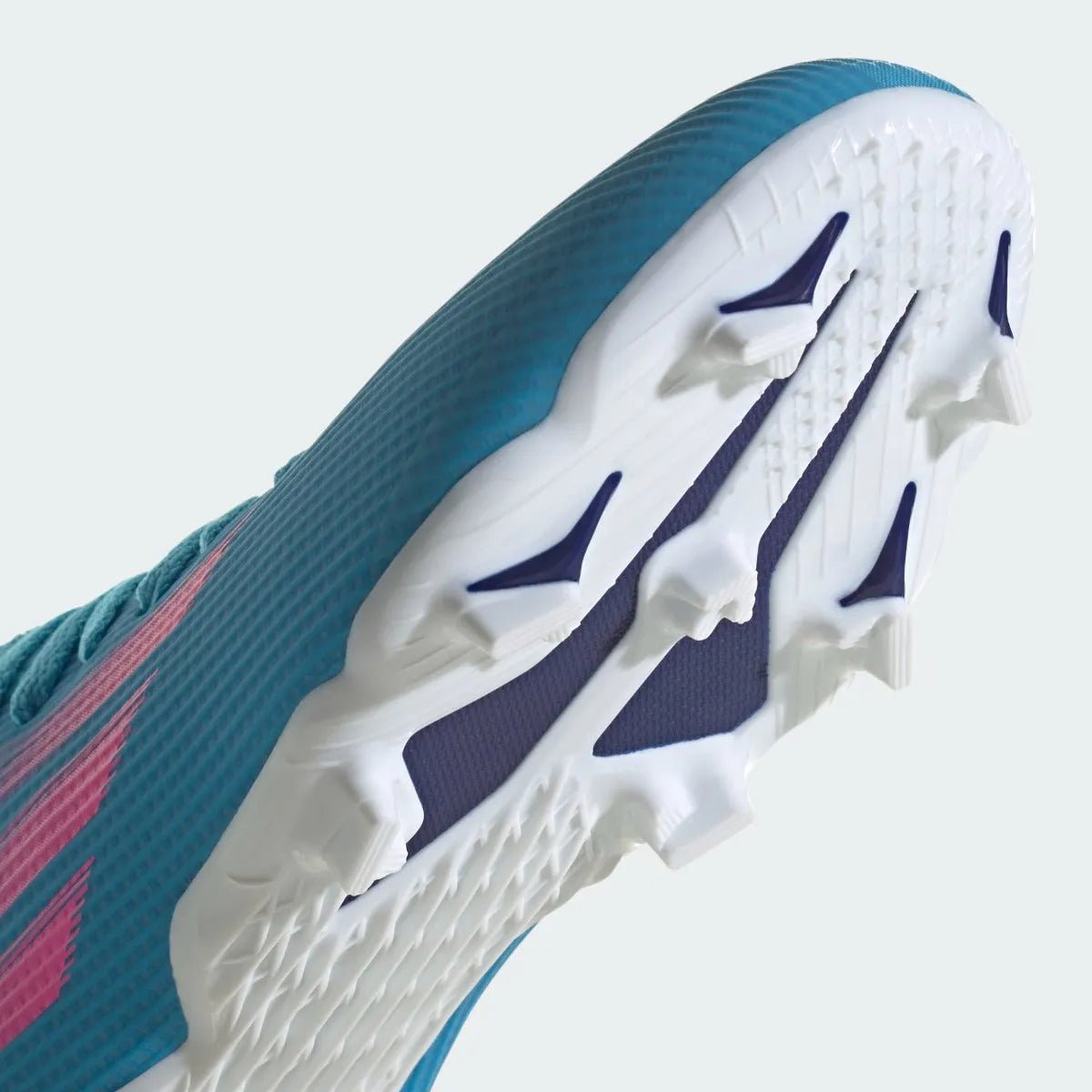 Adidas Junior X Speedflow .3 FG - Sky Rush-Shock Pink