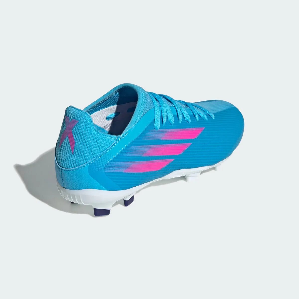 Adidas Junior X Speedflow .3 FG - Sky Rush-Shock Pink