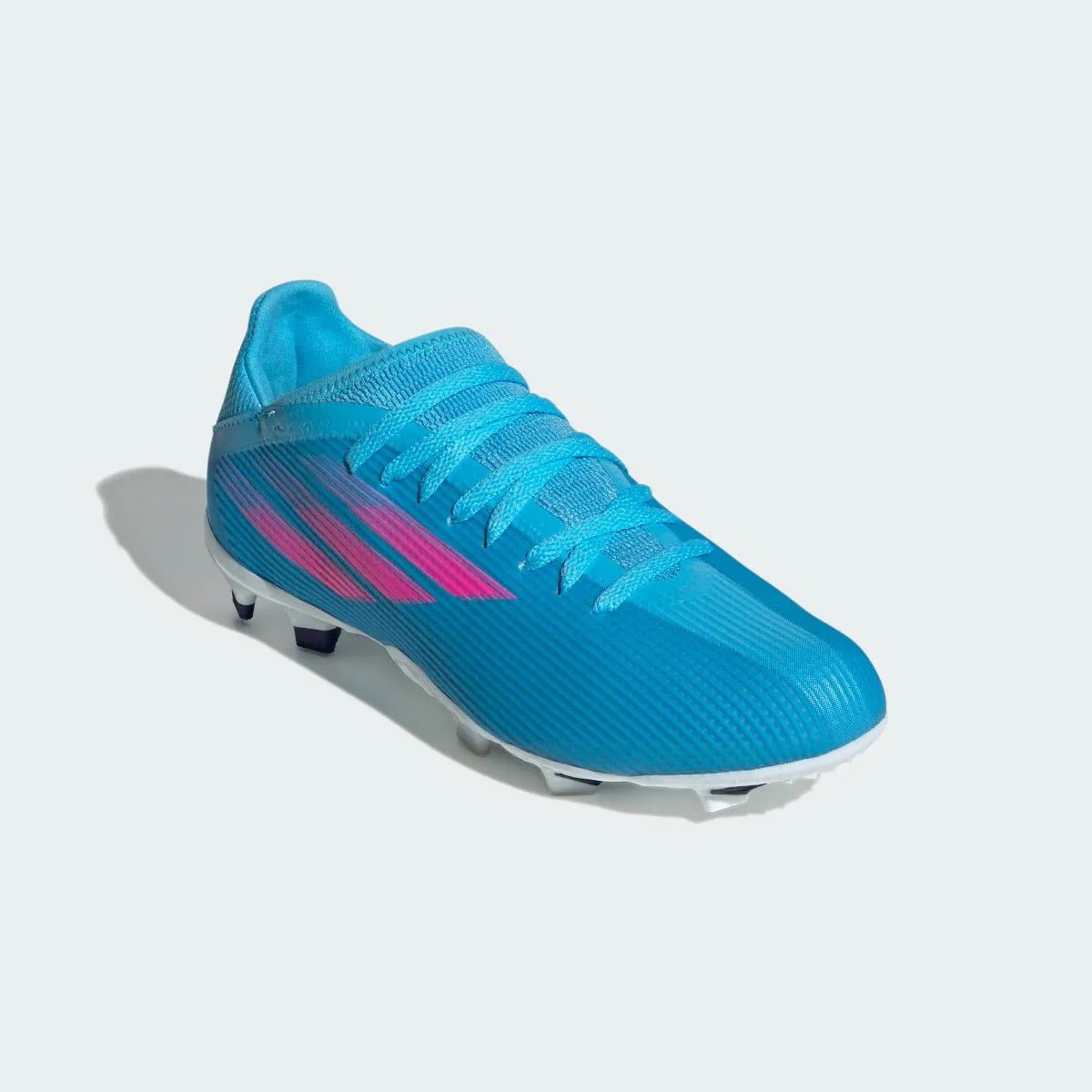 Adidas Junior X Speedflow .3 FG - Sky Rush-Shock Pink