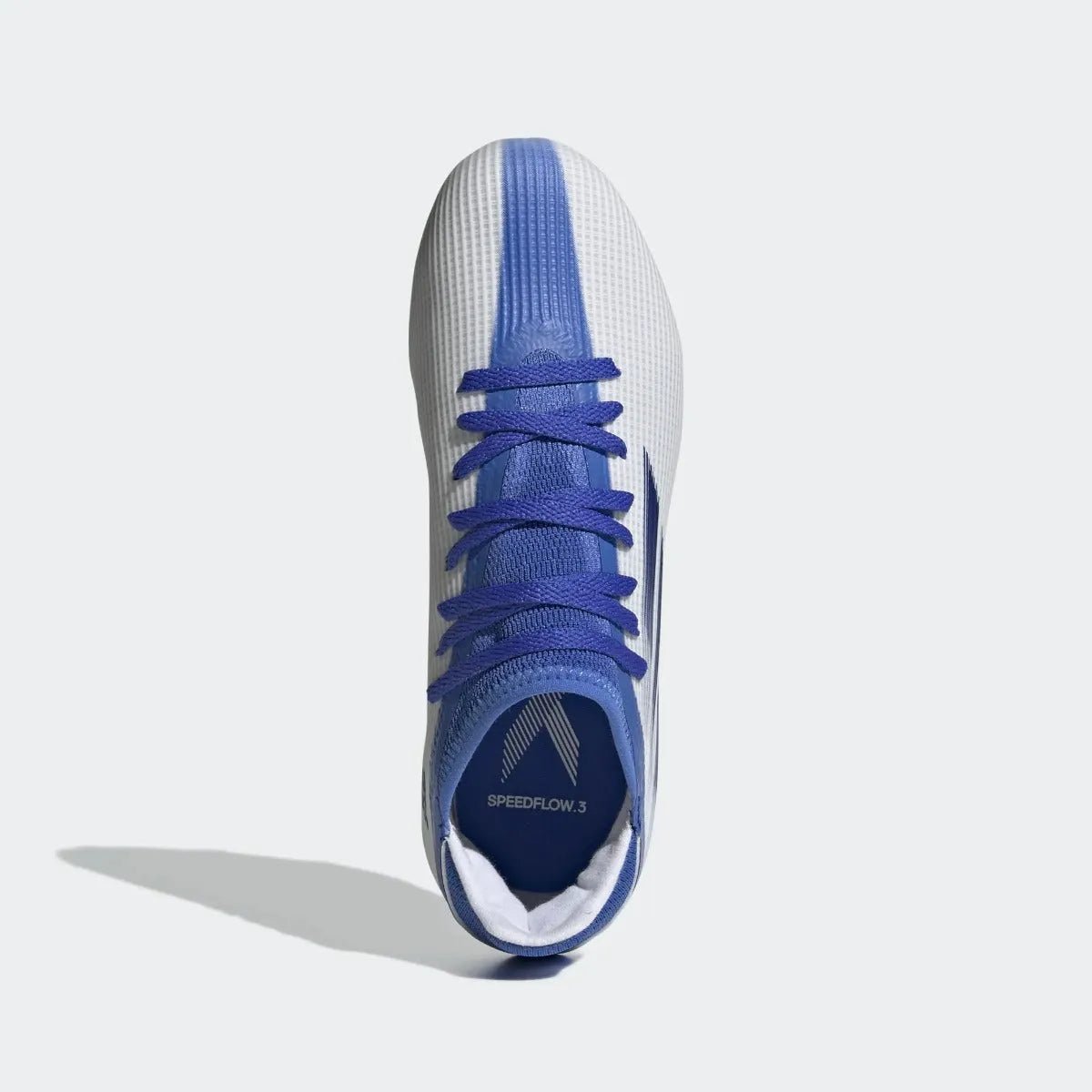 adidas Junior X Speedflow .3 FG - White-Hi Res Blue