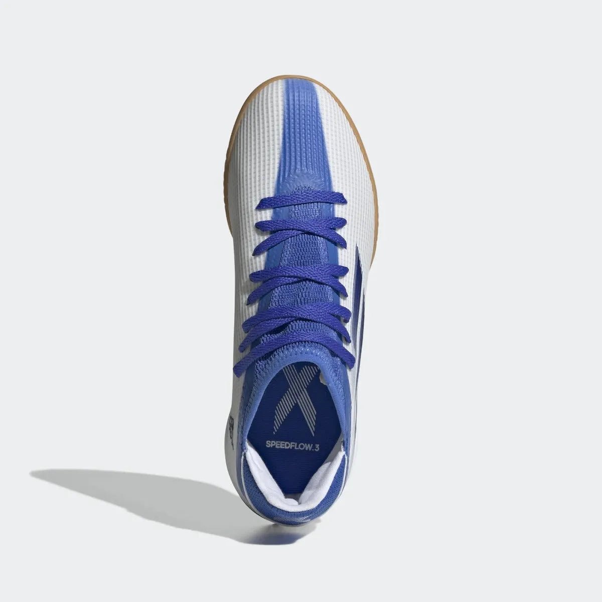 adidas Junior X Speedflow .3 Indoor - White-Hi Res Blue